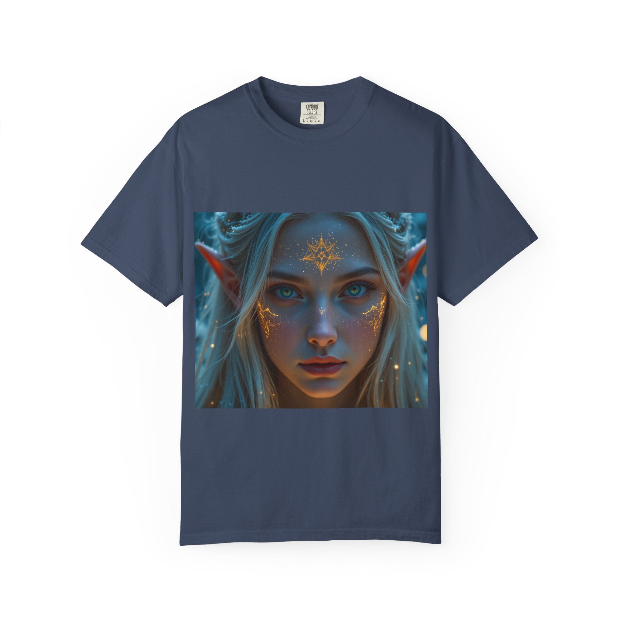 Fantasy-Inspired Elf Princess Unisex T-Shirt, Boho Style Tee for Art Lovers, Gift for Creatives, Dreamy Aesthetic Shirt, Unique Fan Merchandise