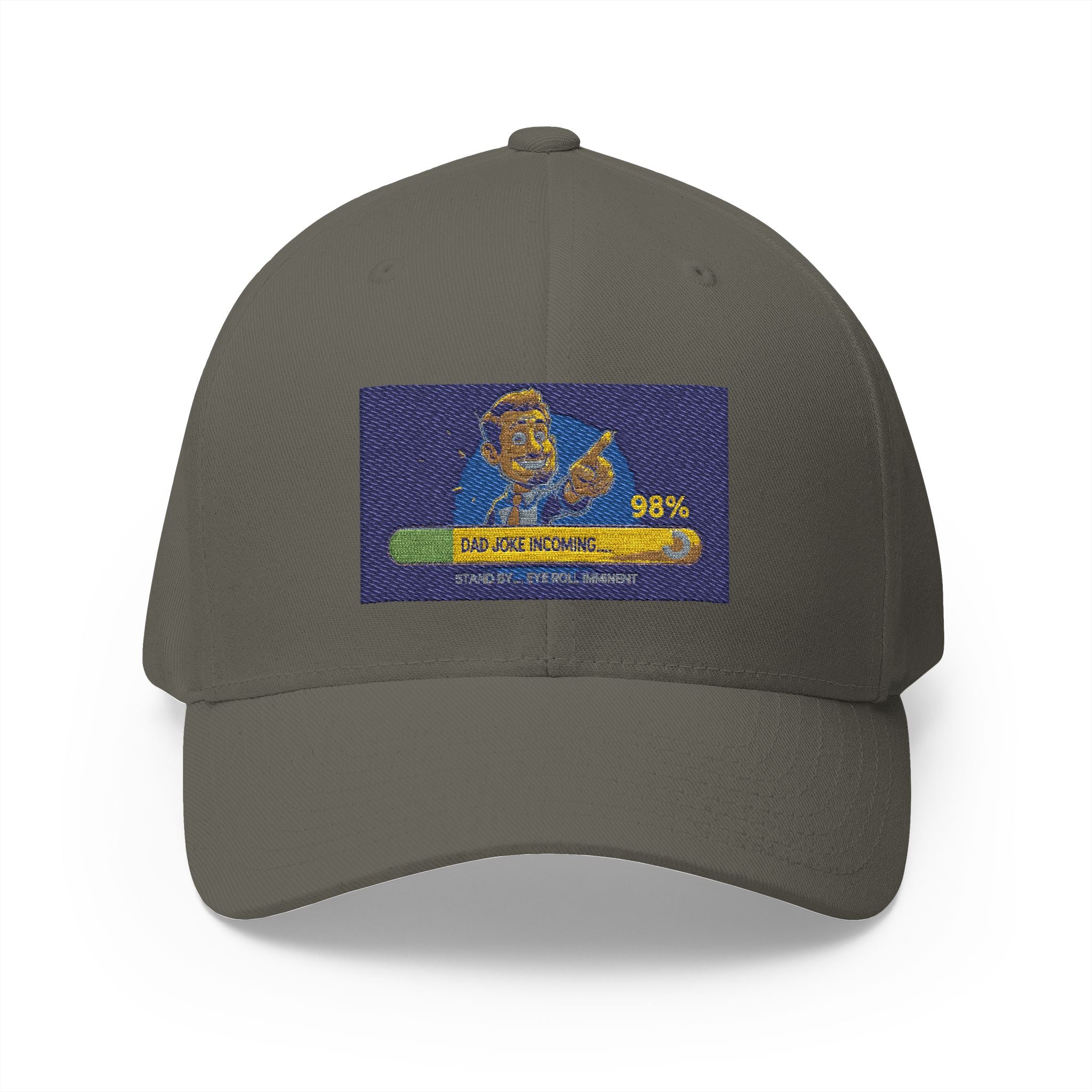 Embroidered Closed-Back Structured Cap - Trendy Apparel for Everyday Wear, Gifts for Him, Casual Style, Summer Accessory, Unique Design