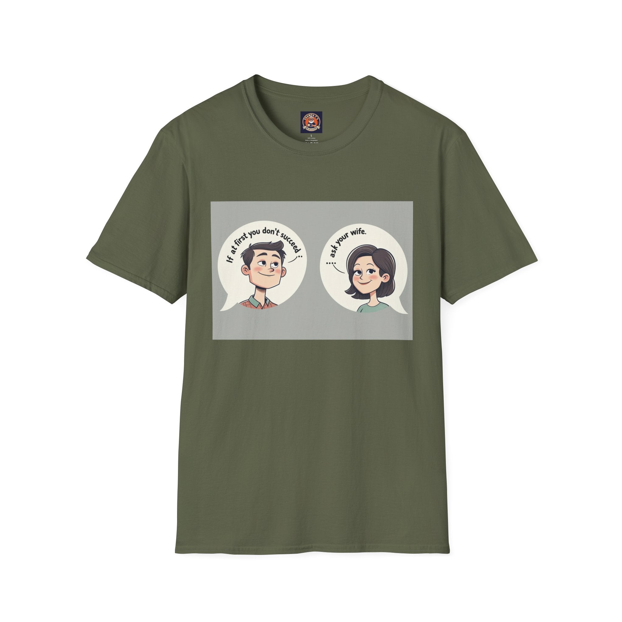 Playful Conversation T-Shirt, Funny Graphic Tee, Unisex Humor Shirt, Casual Wear, Gift for Friends, Quirky Outfit