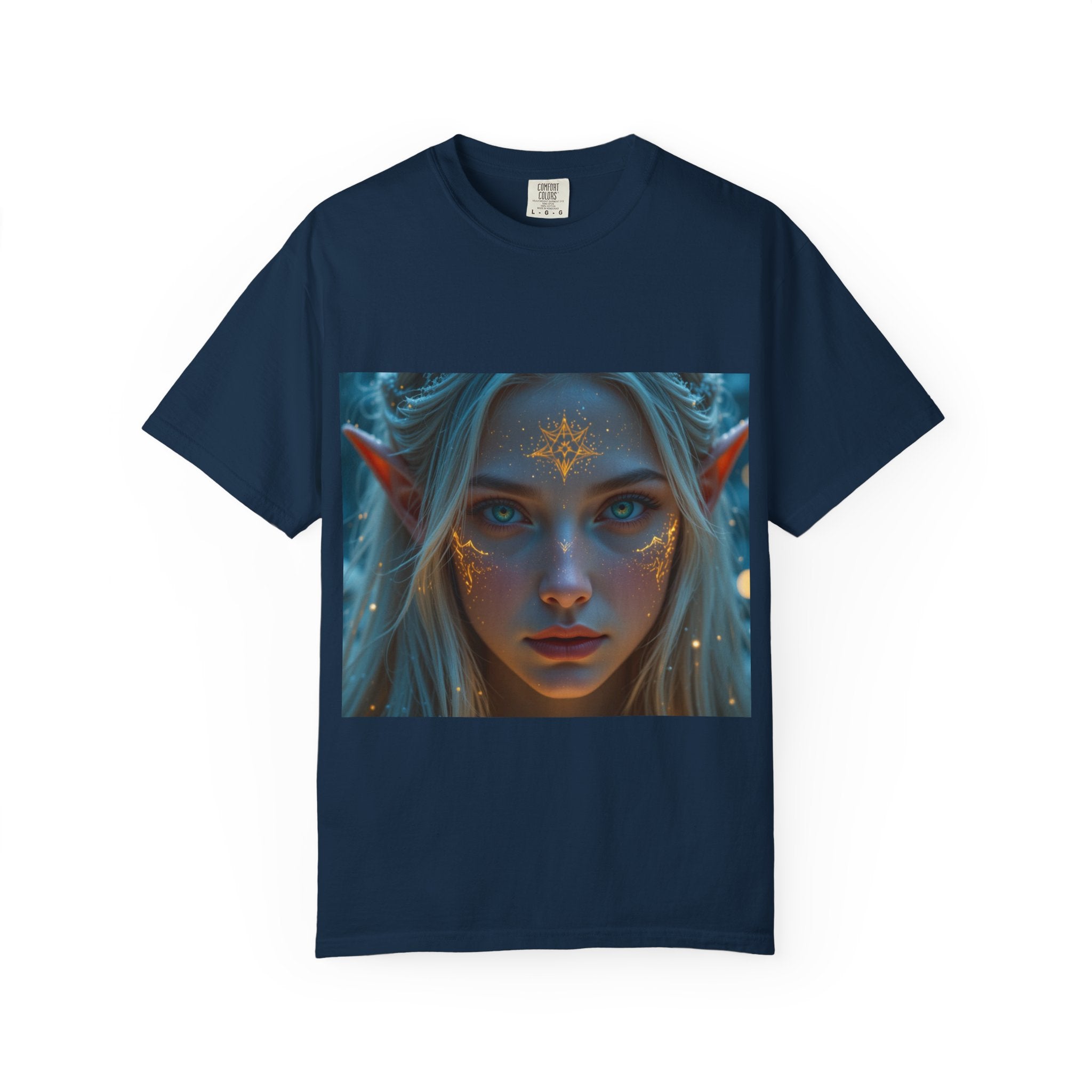 Fantasy-Inspired Elf Princess Unisex T-Shirt, Boho Style Tee for Art Lovers, Gift for Creatives, Dreamy Aesthetic Shirt, Unique Fan Merchandise