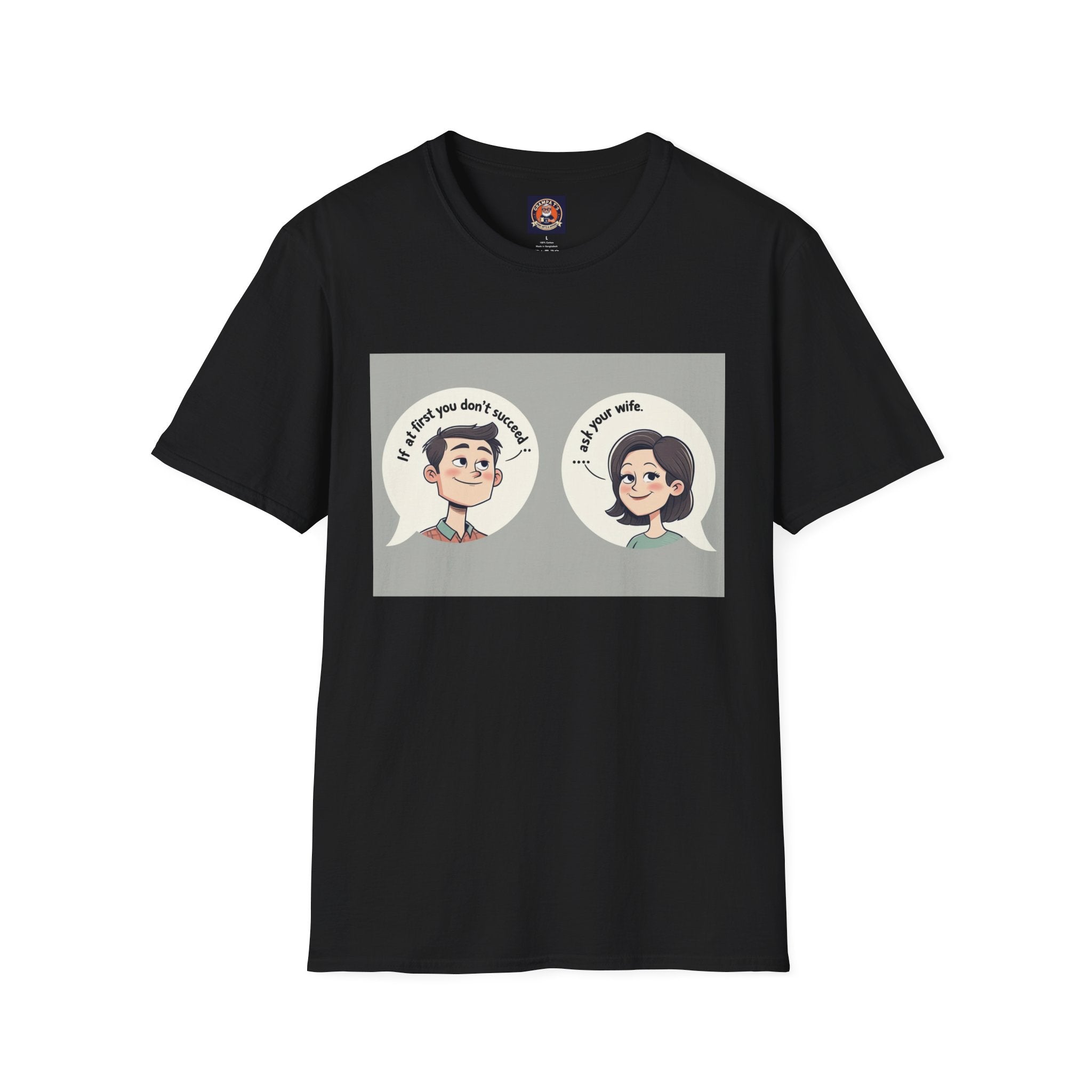 Playful Conversation T-Shirt, Funny Graphic Tee, Unisex Humor Shirt, Casual Wear, Gift for Friends, Quirky Outfit