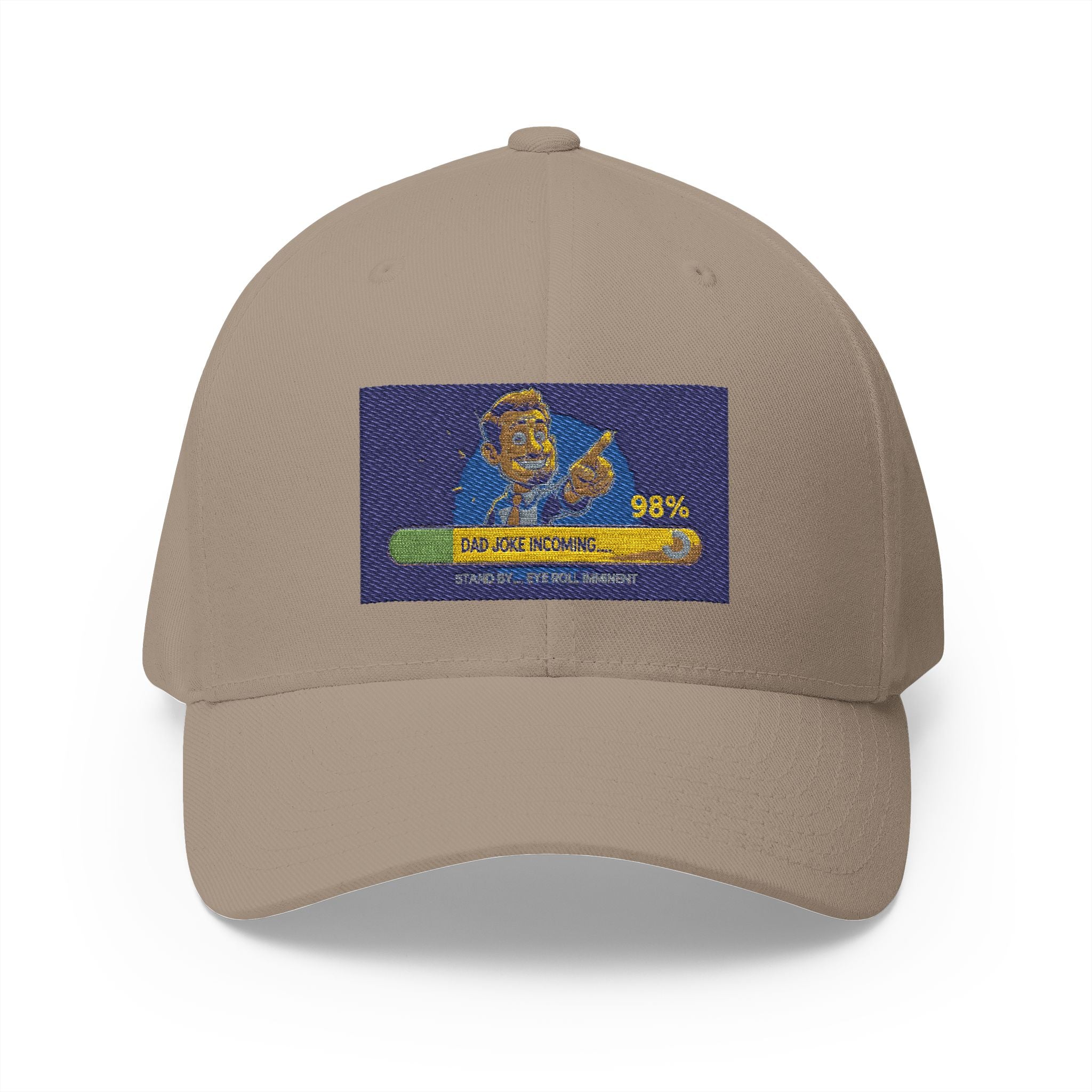 Embroidered Closed-Back Structured Cap - Trendy Apparel for Everyday Wear, Gifts for Him, Casual Style, Summer Accessory, Unique Design