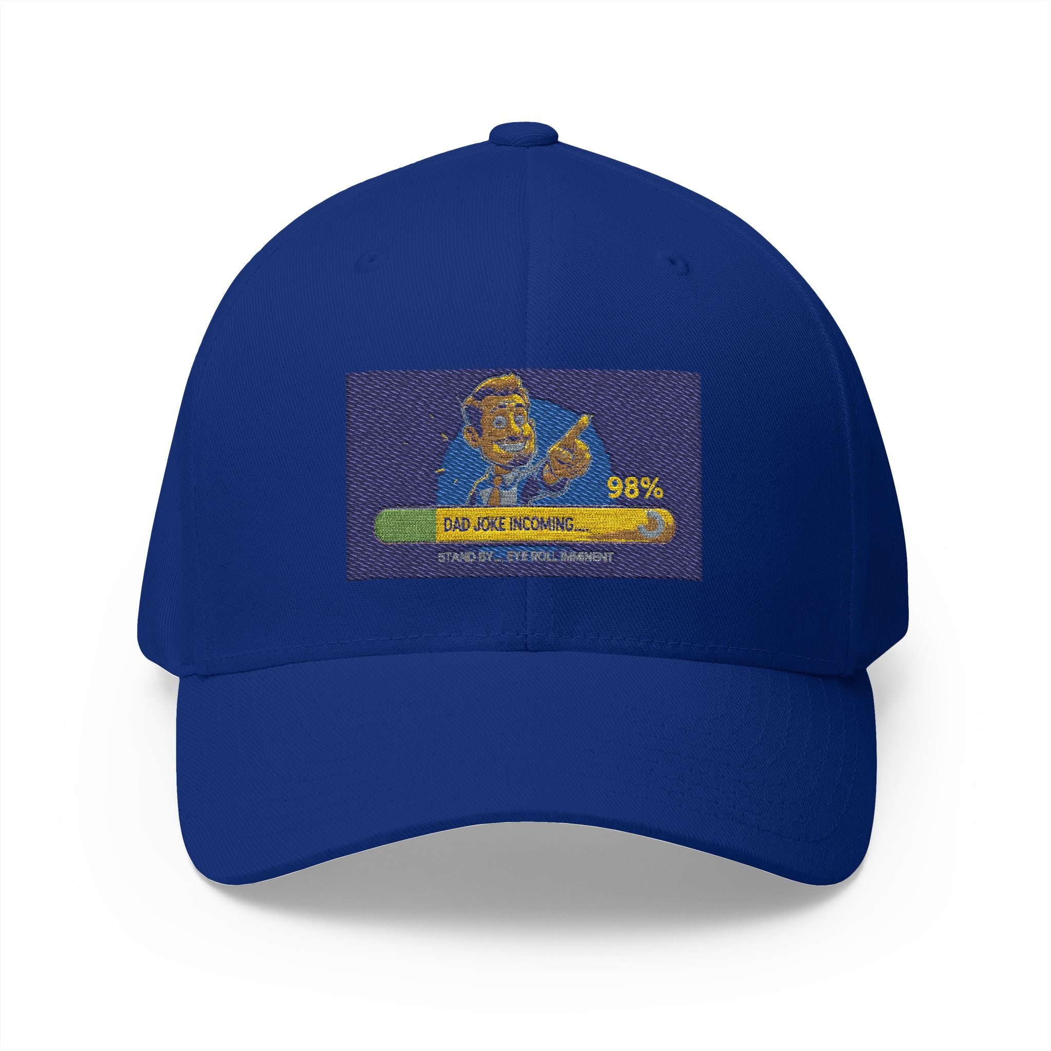Embroidered Closed-Back Structured Cap - Trendy Apparel for Everyday Wear, Gifts for Him, Casual Style, Summer Accessory, Unique Design