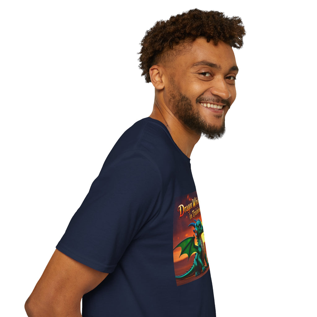 Funny Dragon Whisperer Unisex Softstyle T-Shirt | Fantasy Apparel, Gift for Dragon Lovers, Kids & Adults, Birthday Present, Magical Vibe