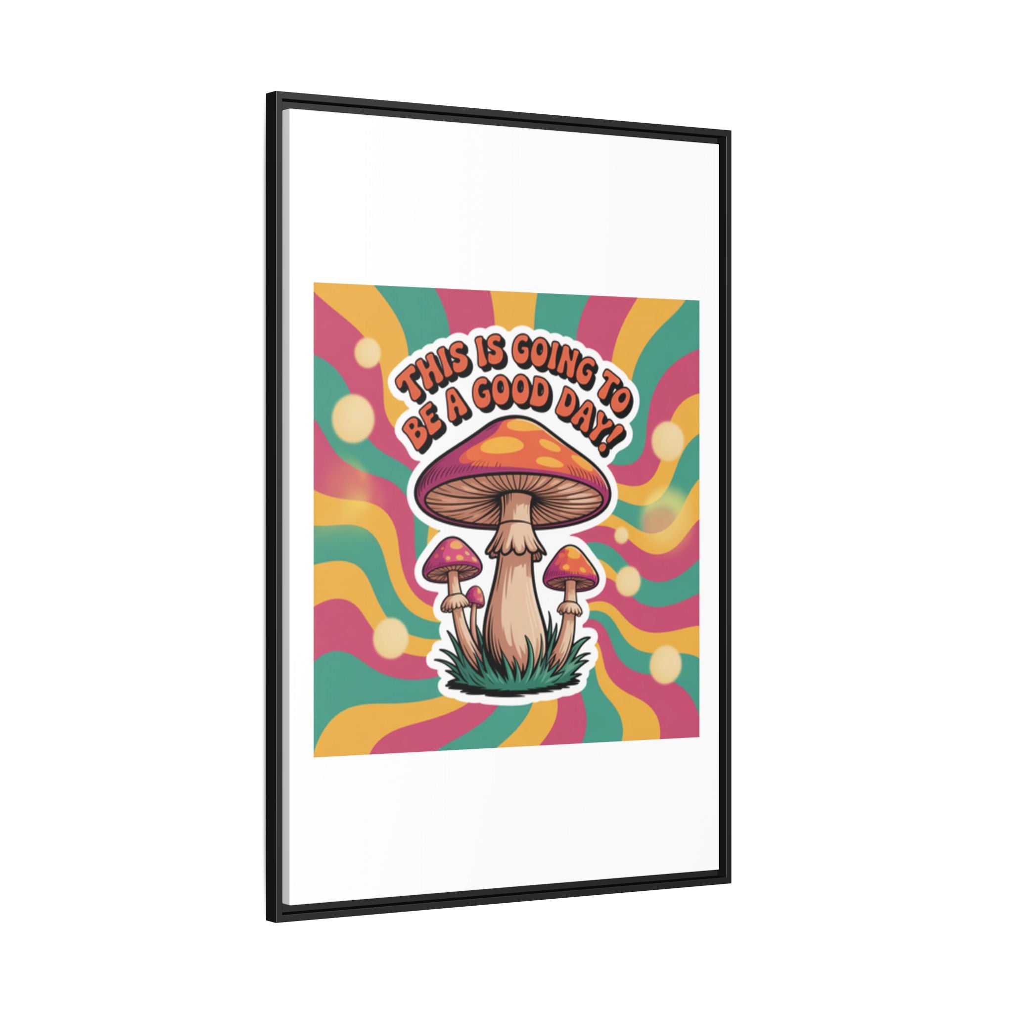 Colorful Framed Canvas Art - "This Is Going To Be A Good Day!" - Positive Vibe Decor, Wall Art for Home, Gift for Friends, Happy Day [...]