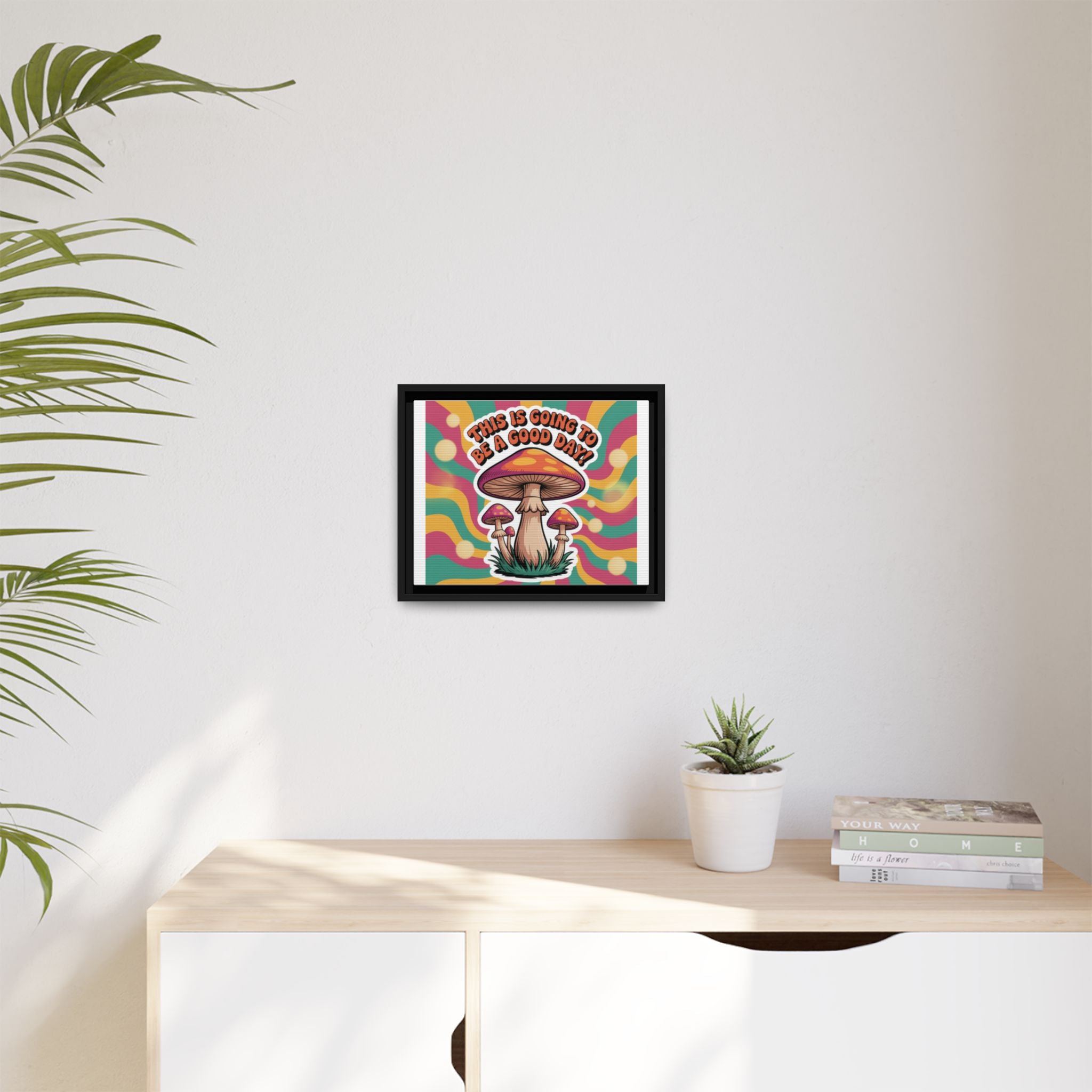 Colorful Framed Canvas Art - "This Is Going To Be A Good Day!" - Positive Vibe Decor, Wall Art for Home, Gift for Friends, Happy Day [...]