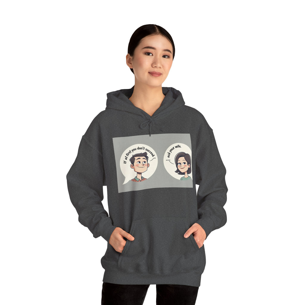 Whimsical Conversation Hoodie - Fun Sweatshirt for Friends, Cozy Gift, Casual Wear, Graphic Pullover, Unisex Apparel