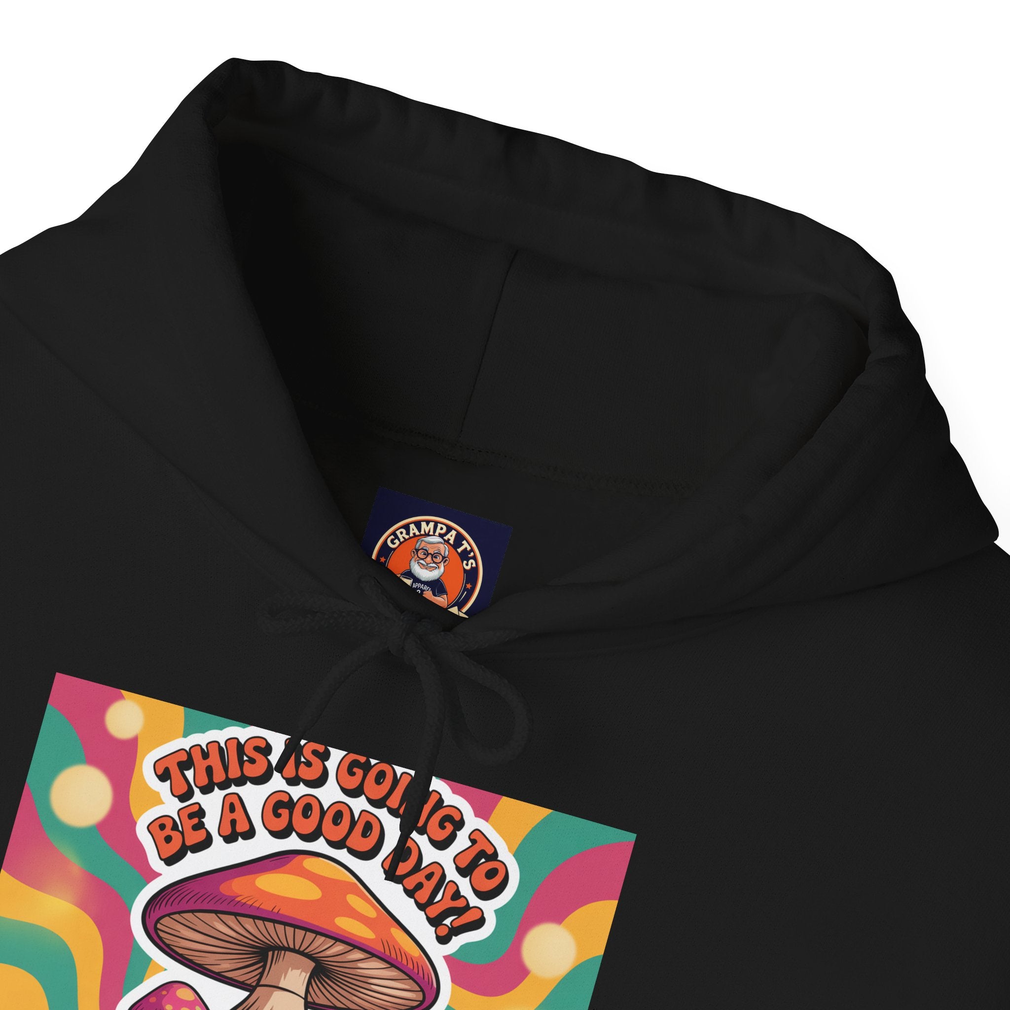Groovy Mushroom Hoodie - Psychedelic Sweatshirt for Festivals, Cozy Gift for Nature Lovers, Unisex Pull-over for Good Vibes