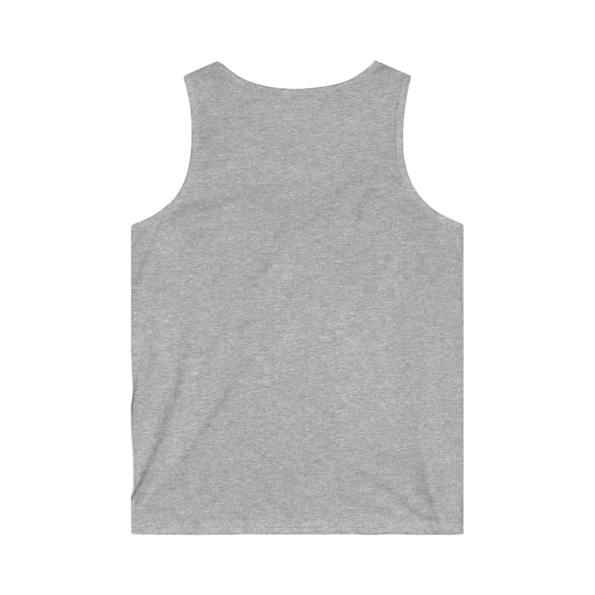 Men's Mushroom Graphic Tank Top, Bohemian Style Tank, Summer Top, Gift for Nature Lovers, Festival Wear, Good Vibes T-Shirt