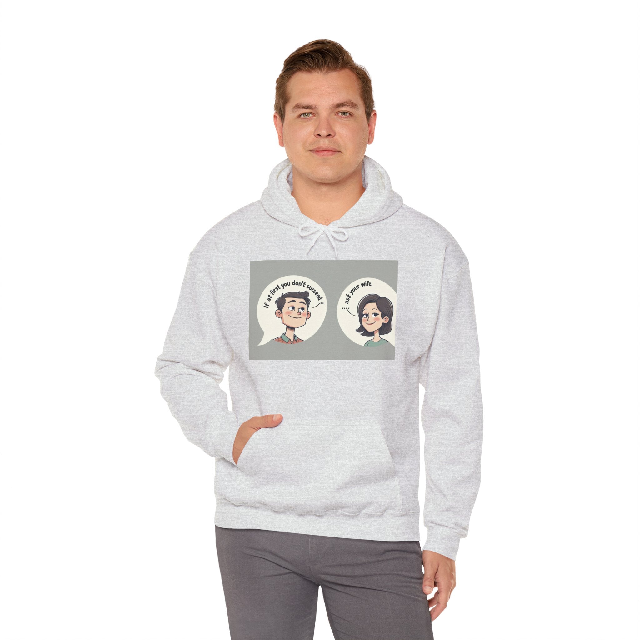 Whimsical Conversation Hoodie - Fun Sweatshirt for Friends, Cozy Gift, Casual Wear, Graphic Pullover, Unisex Apparel