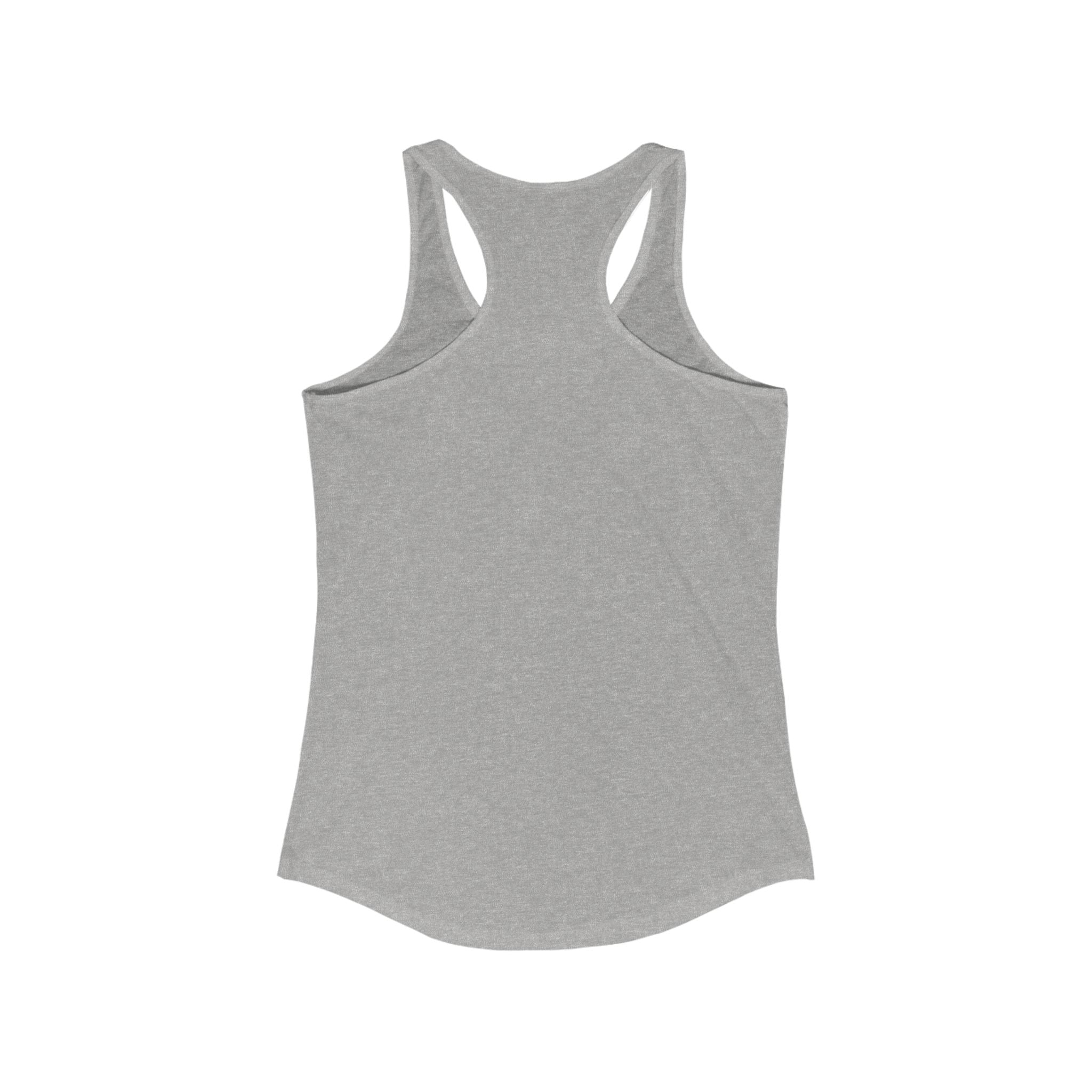Positive Mushroom Vibe Women's Racerback Tank - Good Day Graphic Tee, Summer Workout Top, Gift for Her, Festival Clothing, Boho Style