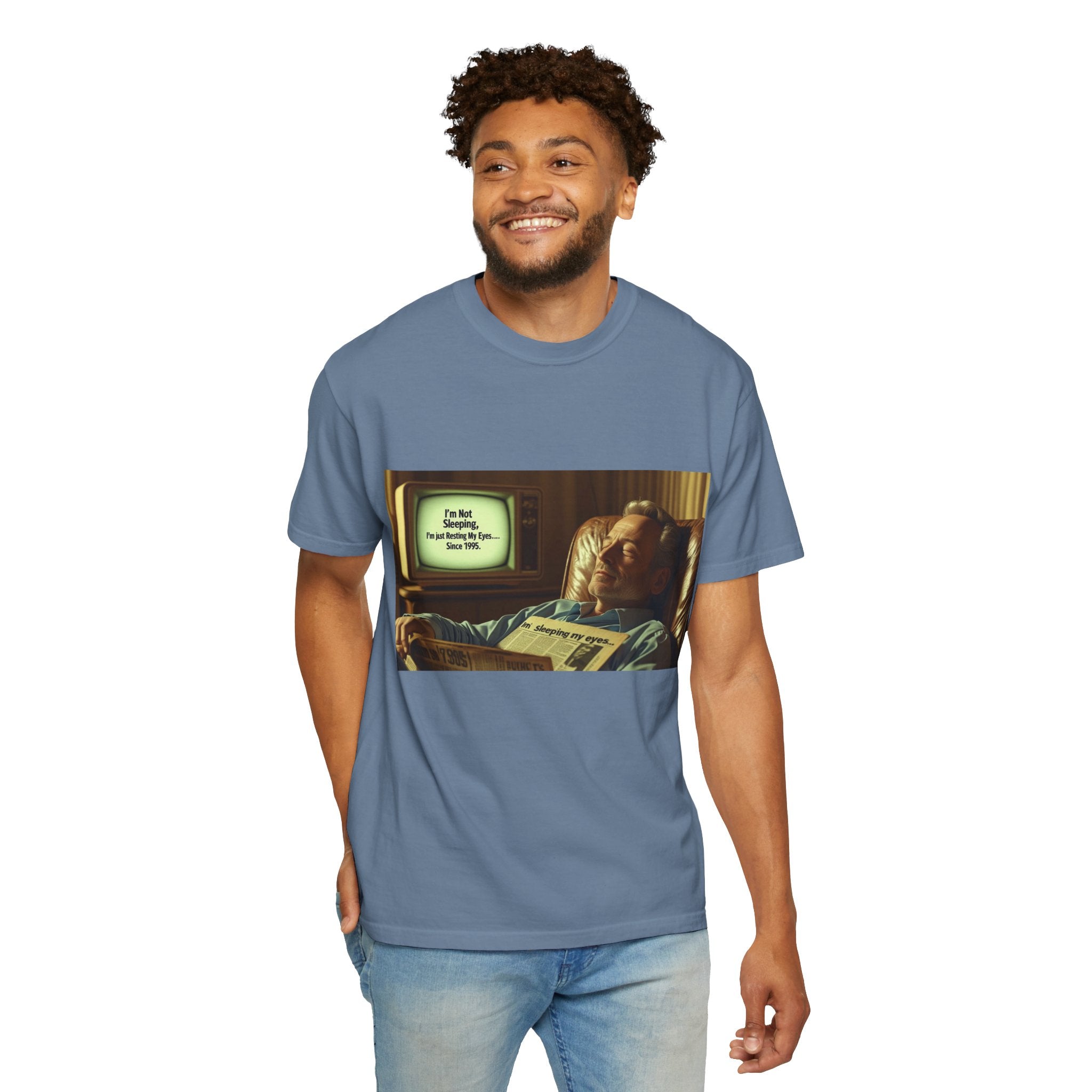 Vintage Humor Graphic Tee, Perfect for Relaxing, Gift for Couch Potatoes, Fun Statement T-Shirt, Father's Day, Casual Wear