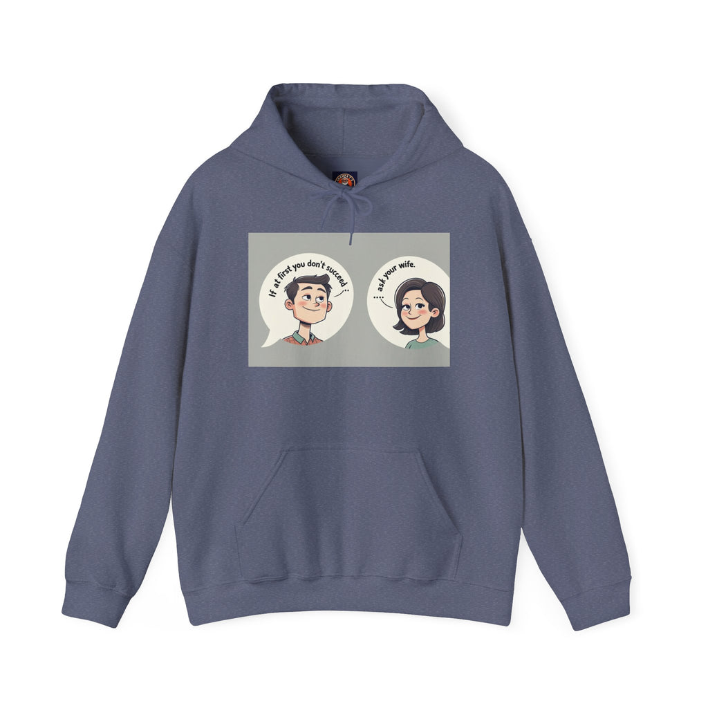 Whimsical Conversation Hoodie - Fun Sweatshirt for Friends, Cozy Gift, Casual Wear, Graphic Pullover, Unisex Apparel