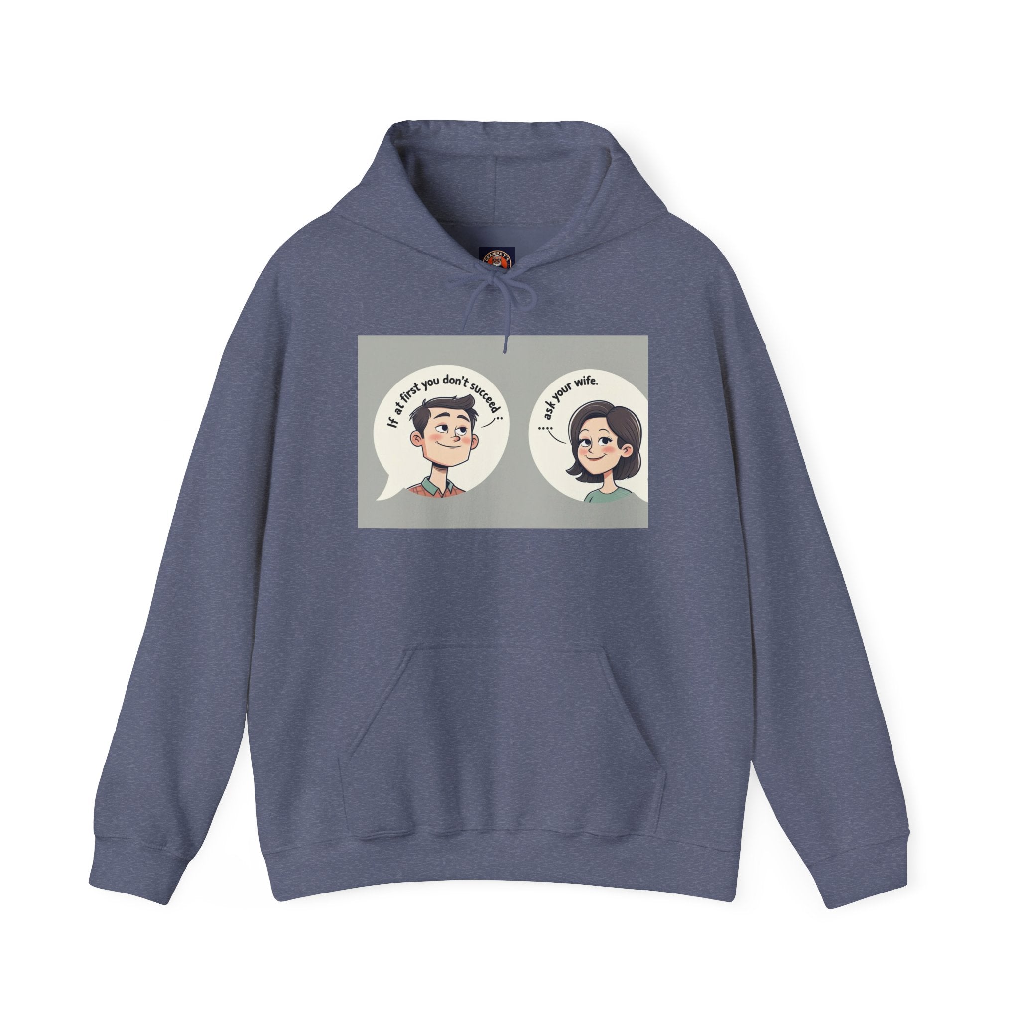 Whimsical Conversation Hoodie - Fun Sweatshirt for Friends, Cozy Gift, Casual Wear, Graphic Pullover, Unisex Apparel