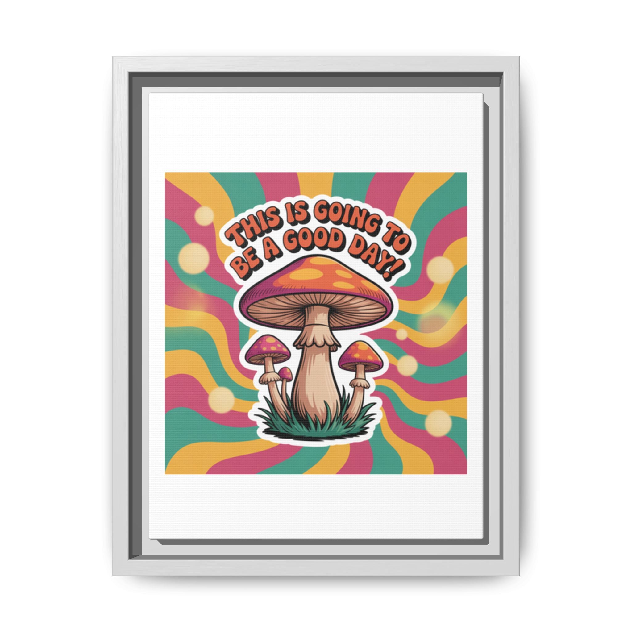 Colorful Framed Canvas Art - "This Is Going To Be A Good Day!" - Positive Vibe Decor, Wall Art for Home, Gift for Friends, Happy Day [...]