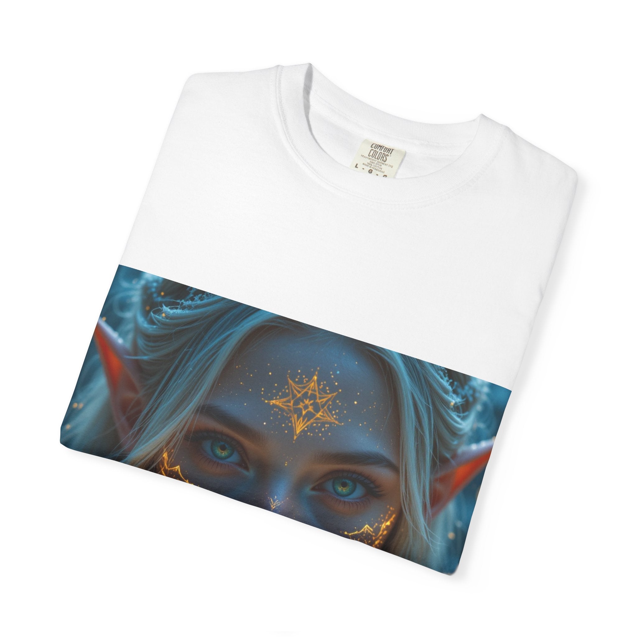 Fantasy-Inspired Elf Princess Unisex T-Shirt, Boho Style Tee for Art Lovers, Gift for Creatives, Dreamy Aesthetic Shirt, Unique Fan Merchandise