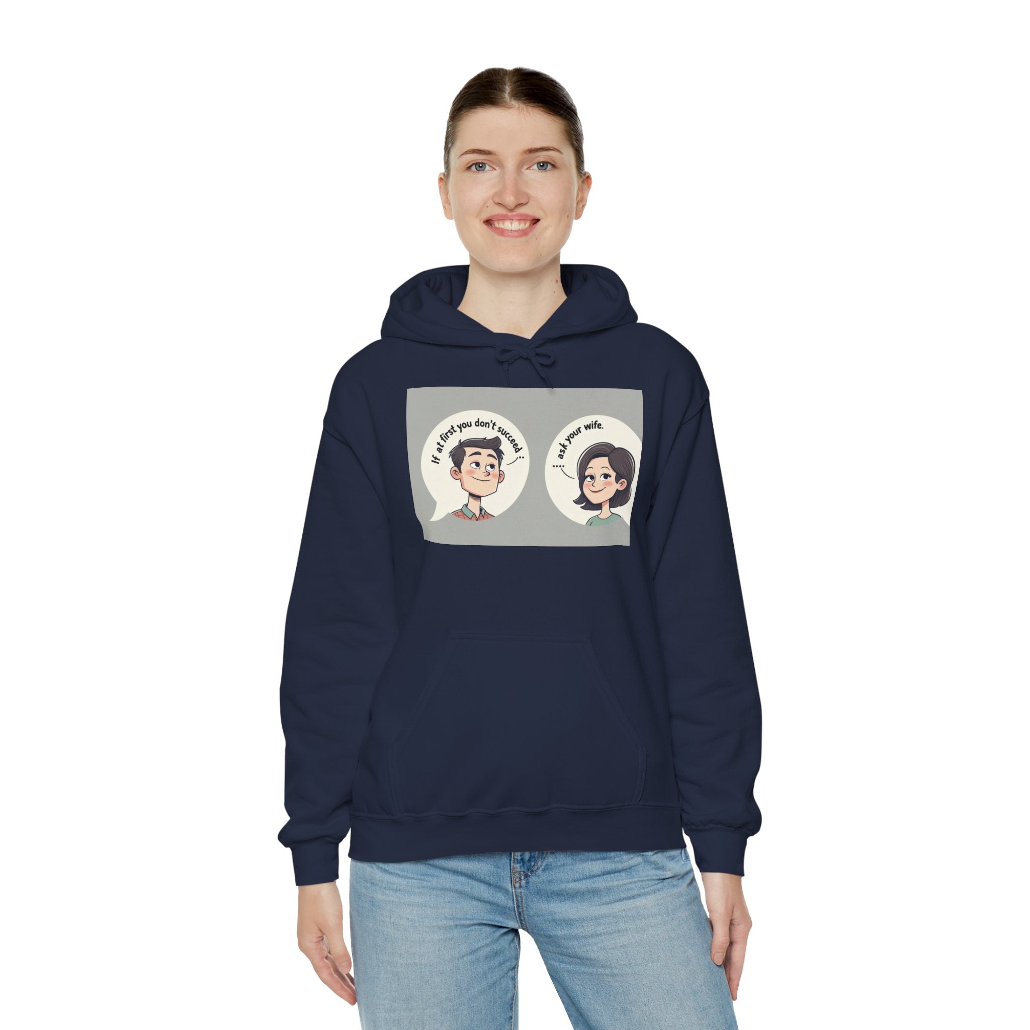 Whimsical Conversation Hoodie - Fun Sweatshirt for Friends, Cozy Gift, Casual Wear, Graphic Pullover, Unisex Apparel