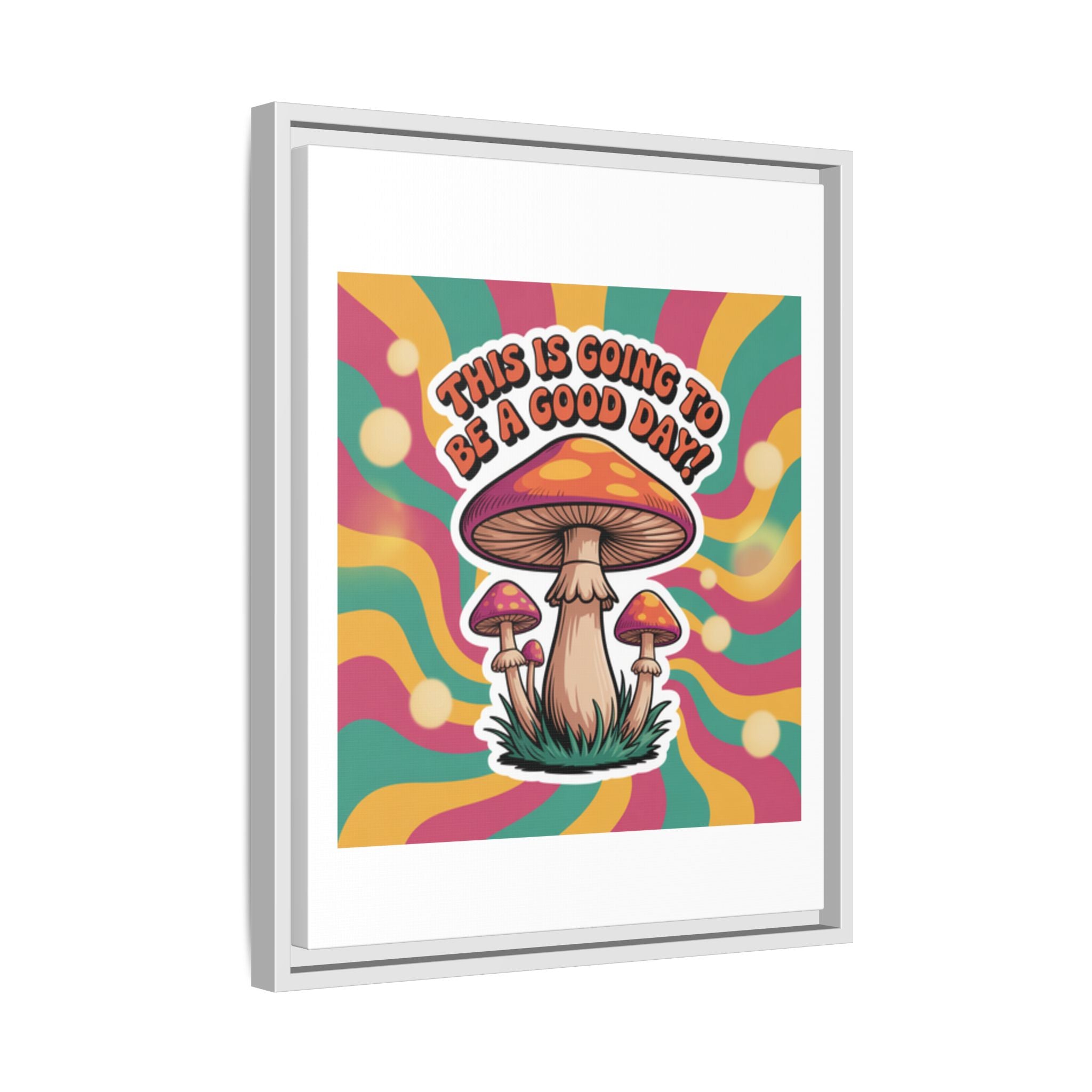 Colorful Framed Canvas Art - "This Is Going To Be A Good Day!" - Positive Vibe Decor, Wall Art for Home, Gift for Friends, Happy Day [...]