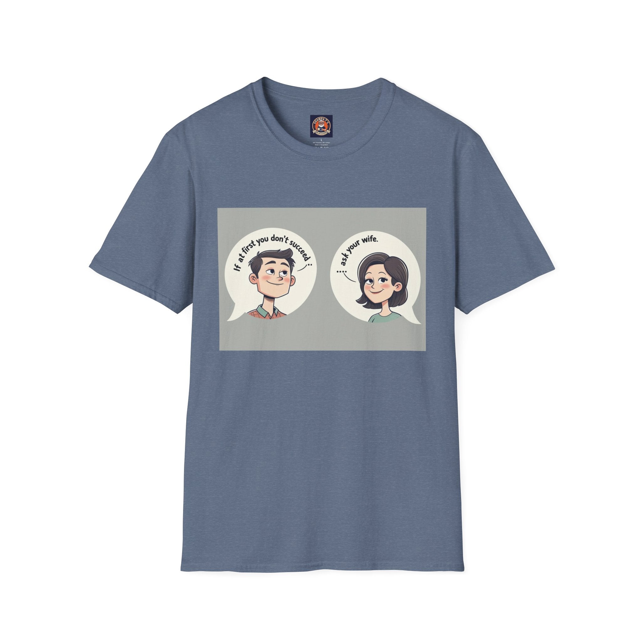 Playful Conversation T-Shirt, Funny Graphic Tee, Unisex Humor Shirt, Casual Wear, Gift for Friends, Quirky Outfit