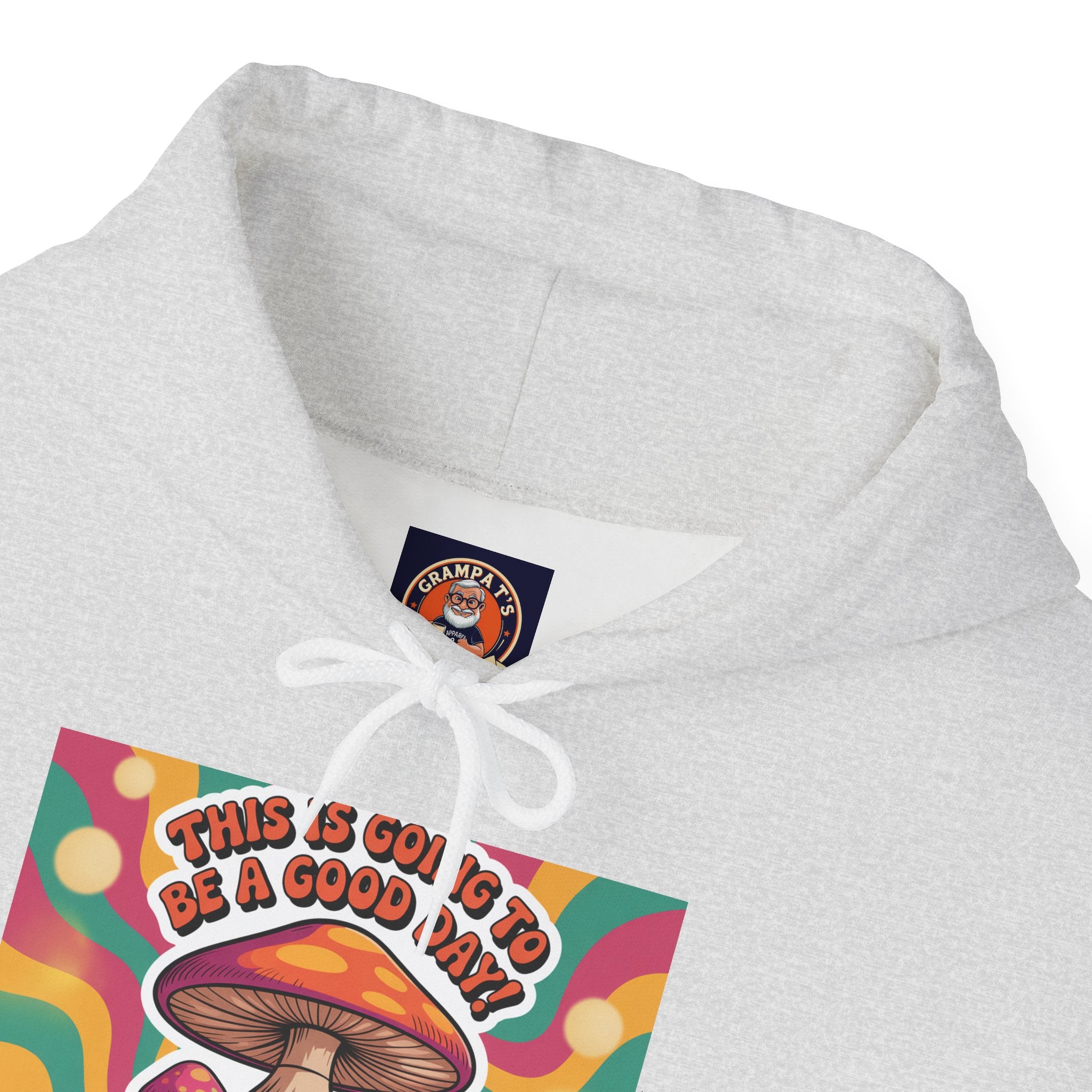 Groovy Mushroom Hoodie - Psychedelic Sweatshirt for Festivals, Cozy Gift for Nature Lovers, Unisex Pull-over for Good Vibes