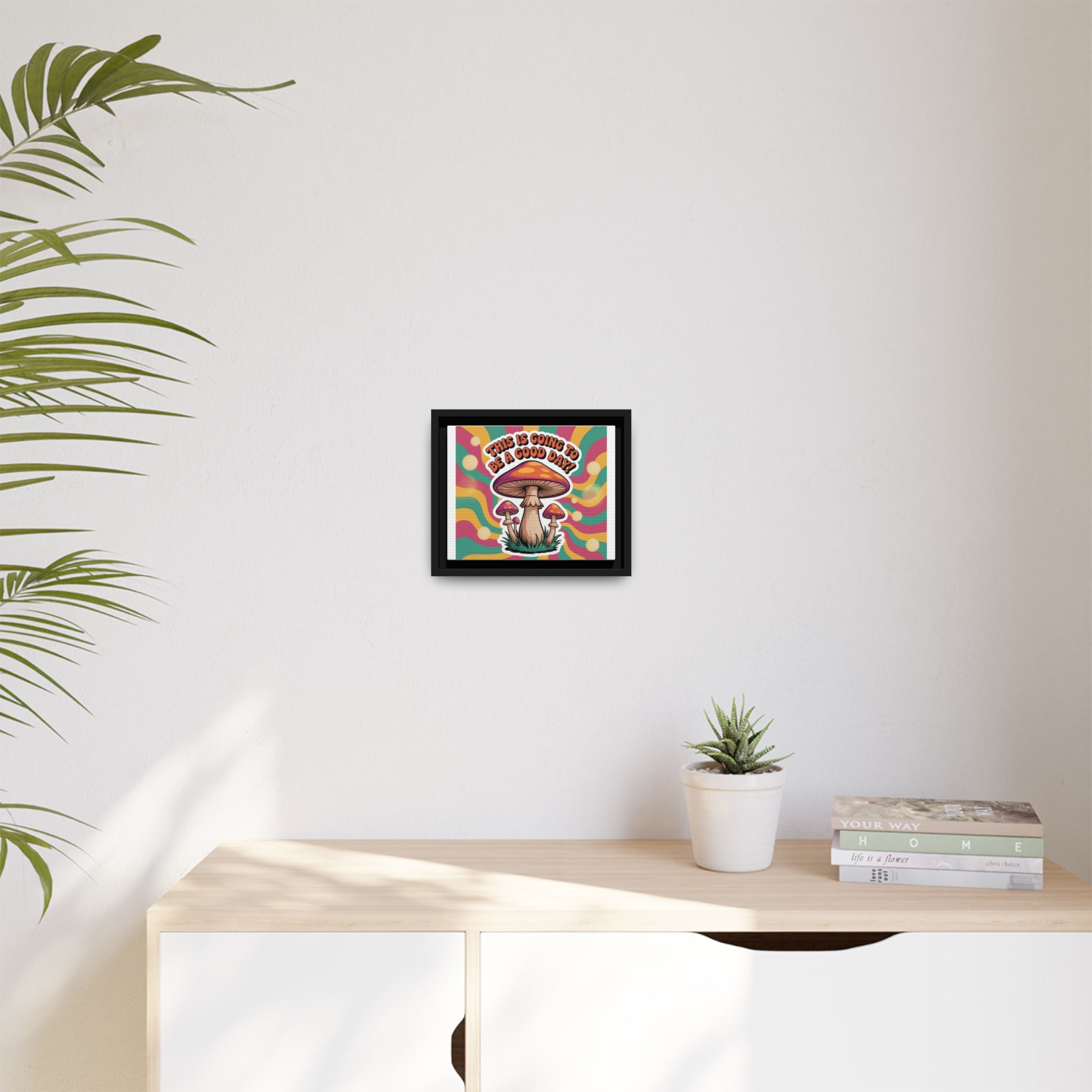 Colorful Framed Canvas Art - "This Is Going To Be A Good Day!" - Positive Vibe Decor, Wall Art for Home, Gift for Friends, Happy Day [...]