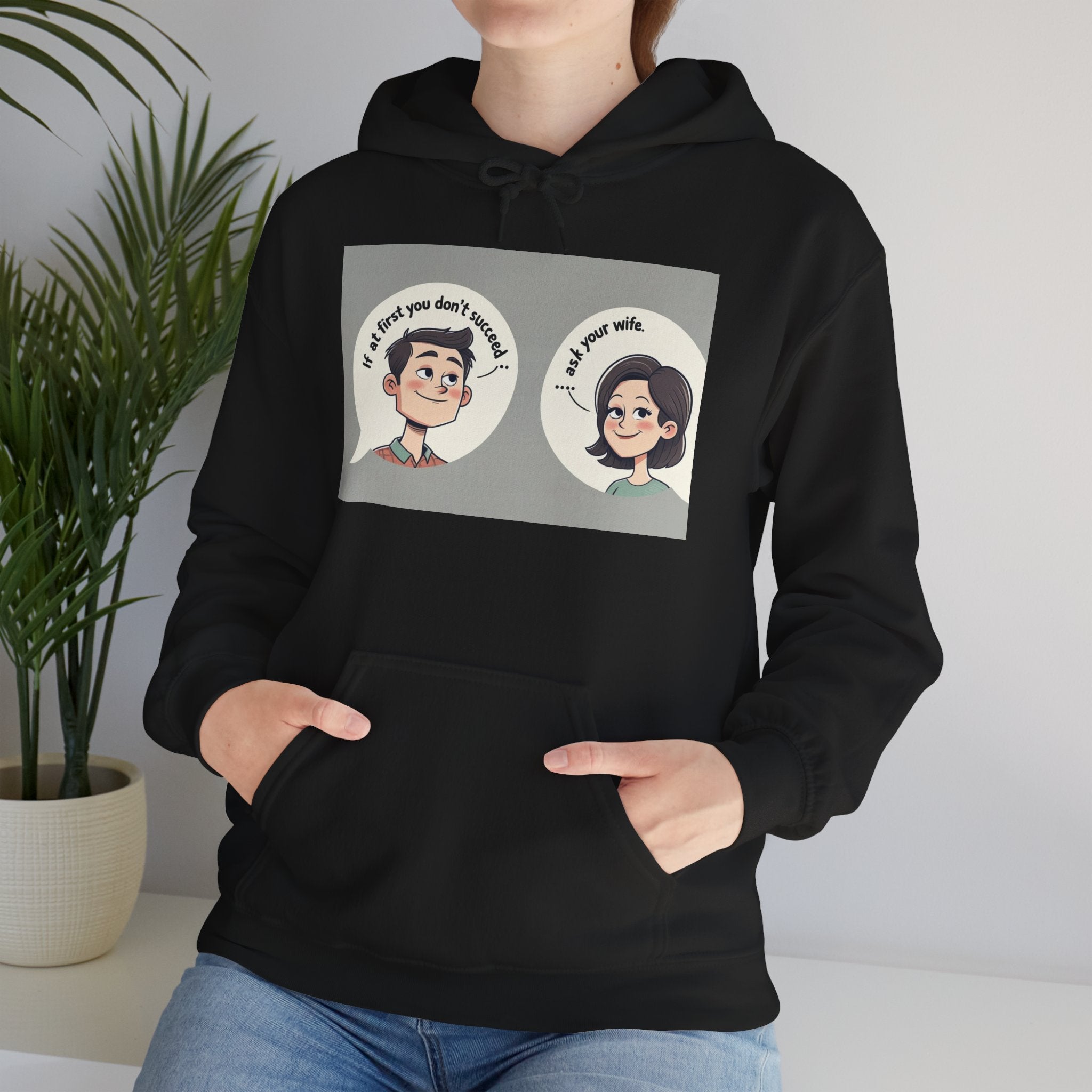Whimsical Conversation Hoodie - Fun Sweatshirt for Friends, Cozy Gift, Casual Wear, Graphic Pullover, Unisex Apparel