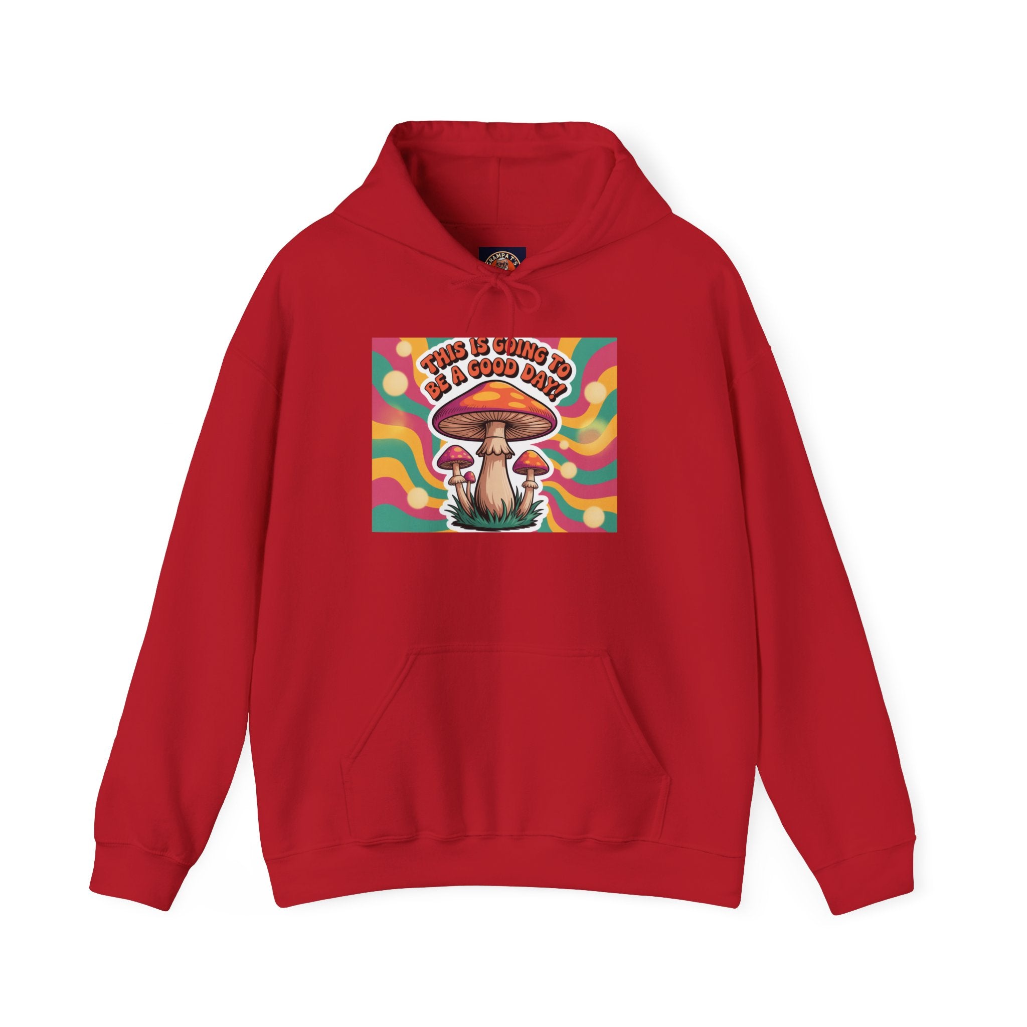 Groovy Mushroom Hoodie - Psychedelic Sweatshirt for Festivals, Cozy Gift for Nature Lovers, Unisex Pull-over for Good Vibes
