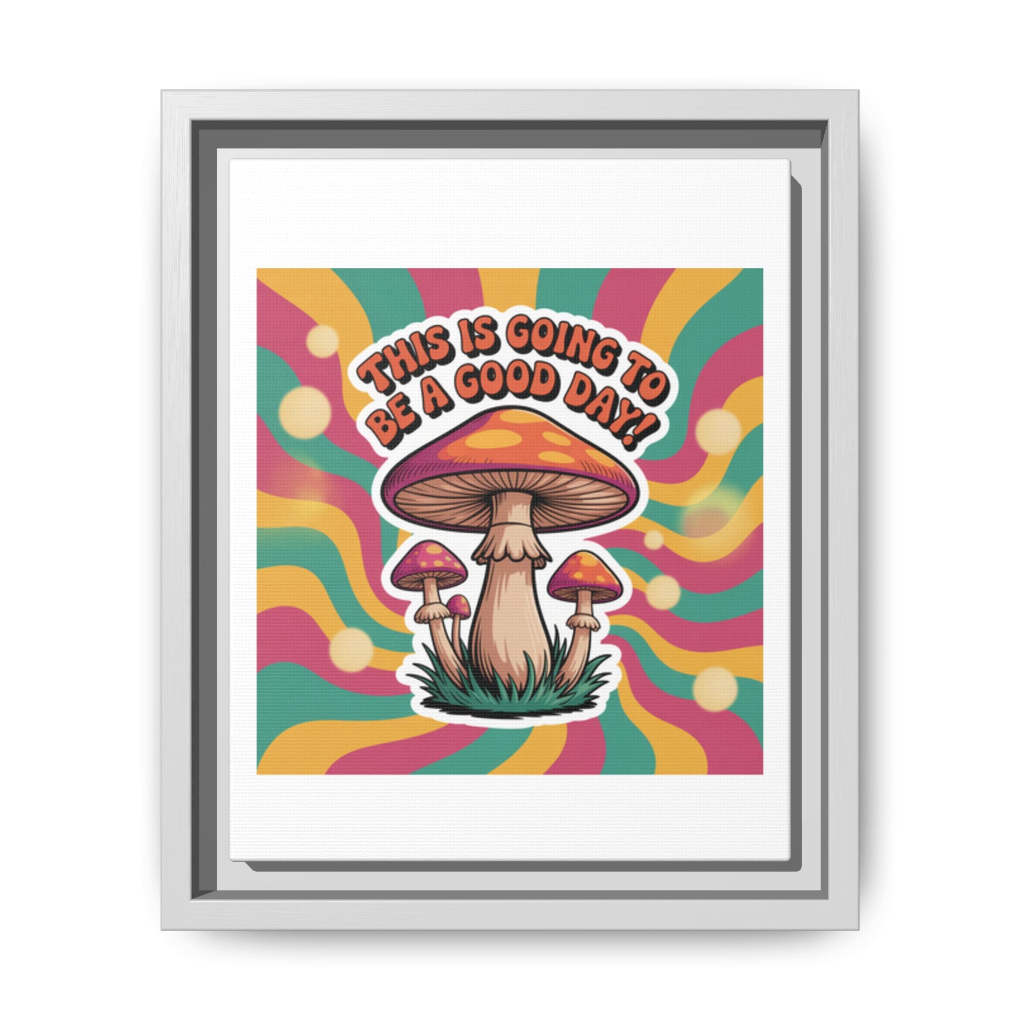 Colorful Framed Canvas Art - "This Is Going To Be A Good Day!" - Positive Vibe Decor, Wall Art for Home, Gift for Friends, Happy Day [...]