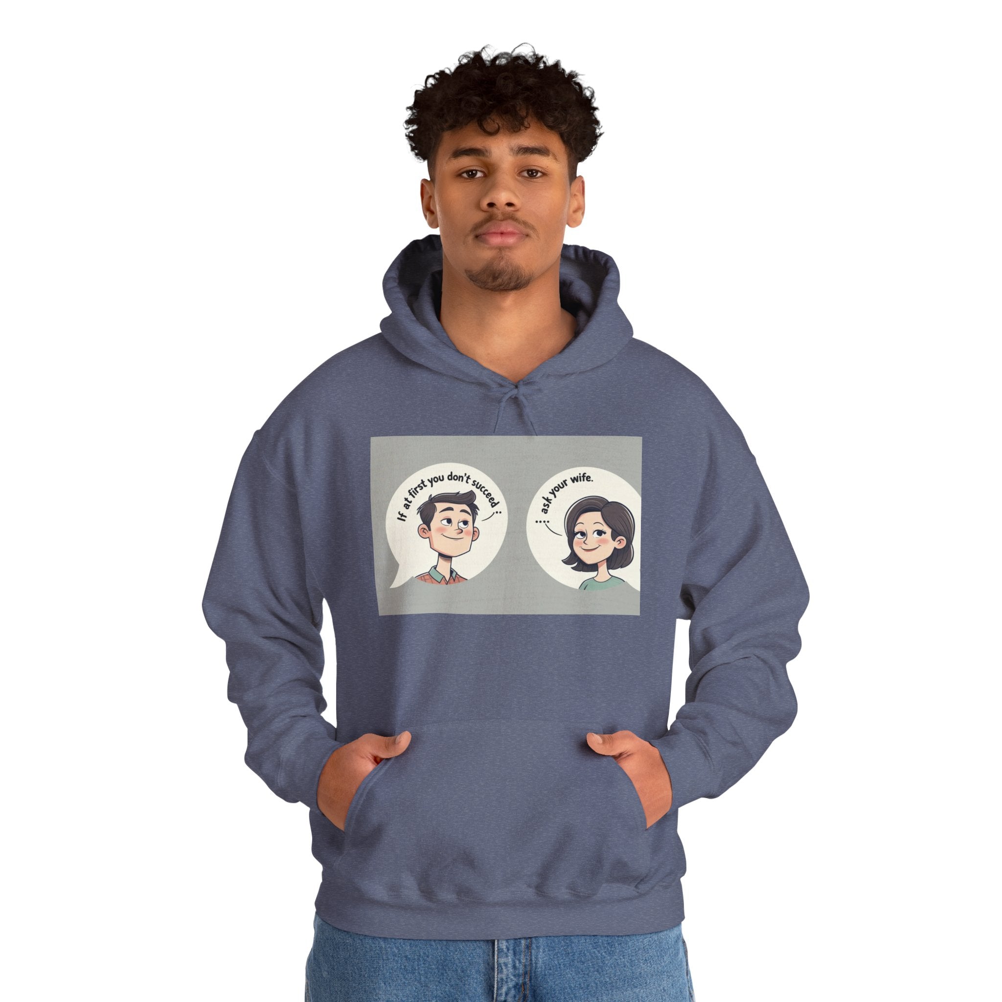 Whimsical Conversation Hoodie - Fun Sweatshirt for Friends, Cozy Gift, Casual Wear, Graphic Pullover, Unisex Apparel