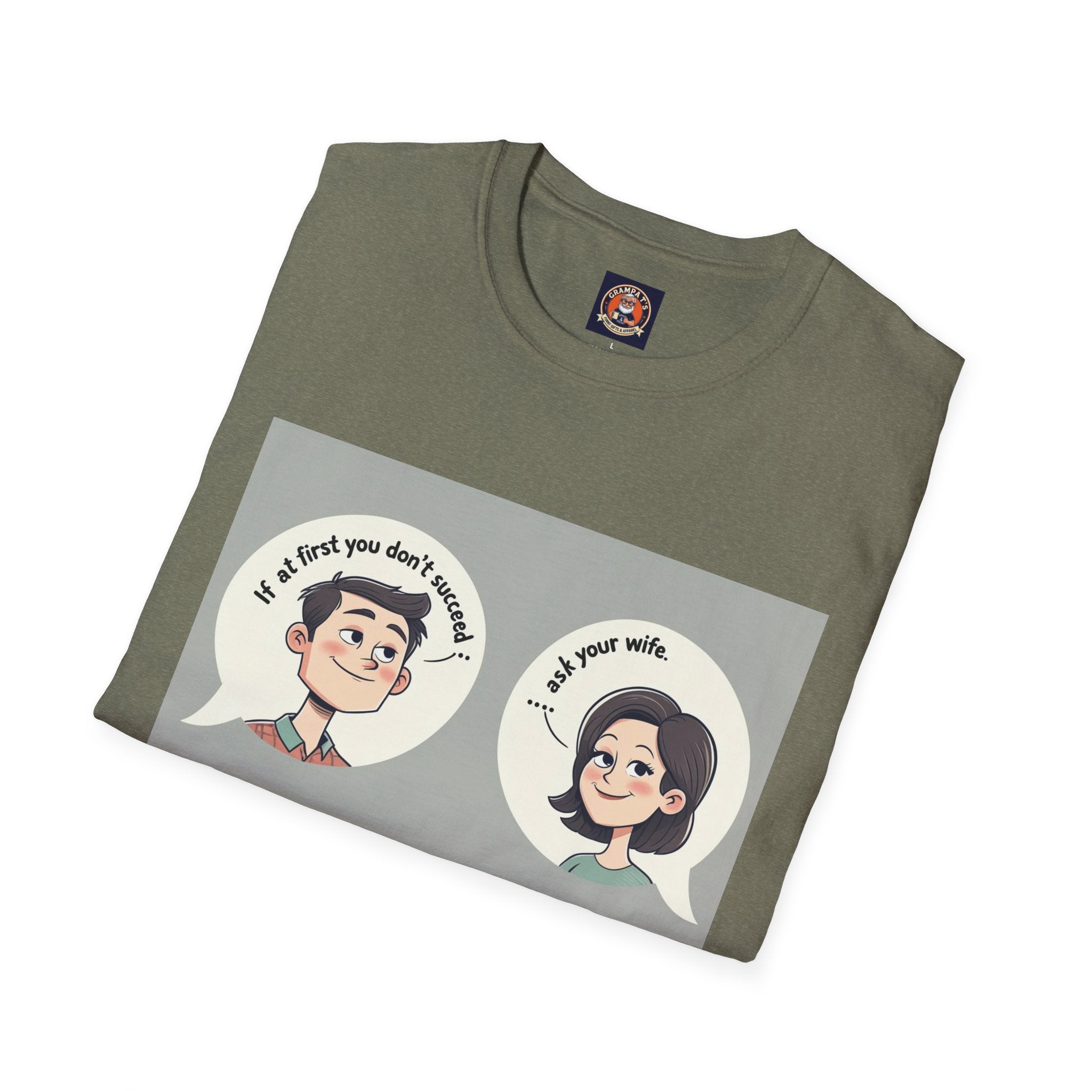 Playful Conversation T-Shirt, Funny Graphic Tee, Unisex Humor Shirt, Casual Wear, Gift for Friends, Quirky Outfit