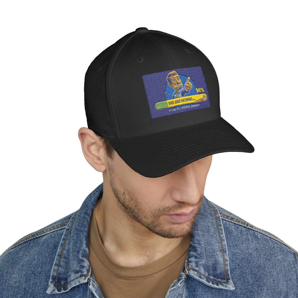 Embroidered Closed-Back Structured Cap - Trendy Apparel for Everyday Wear, Gifts for Him, Casual Style, Summer Accessory, Unique Design