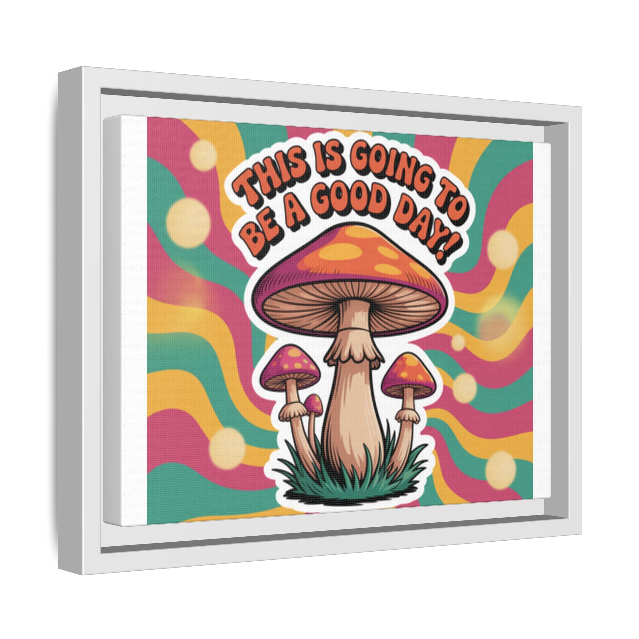 Colorful Framed Canvas Art - "This Is Going To Be A Good Day!" - Positive Vibe Decor, Wall Art for Home, Gift for Friends, Happy Day [...]