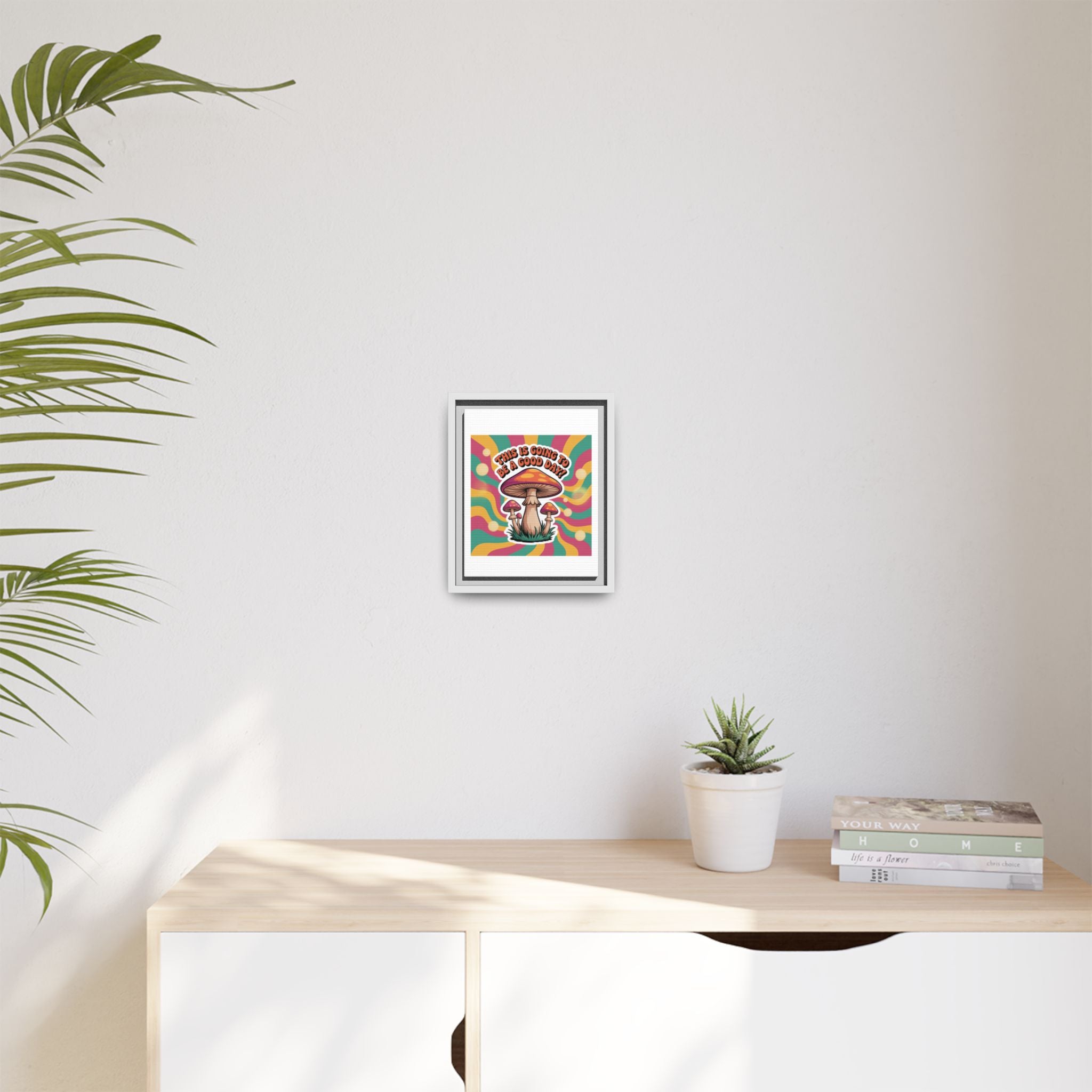 Colorful Framed Canvas Art - "This Is Going To Be A Good Day!" - Positive Vibe Decor, Wall Art for Home, Gift for Friends, Happy Day [...]