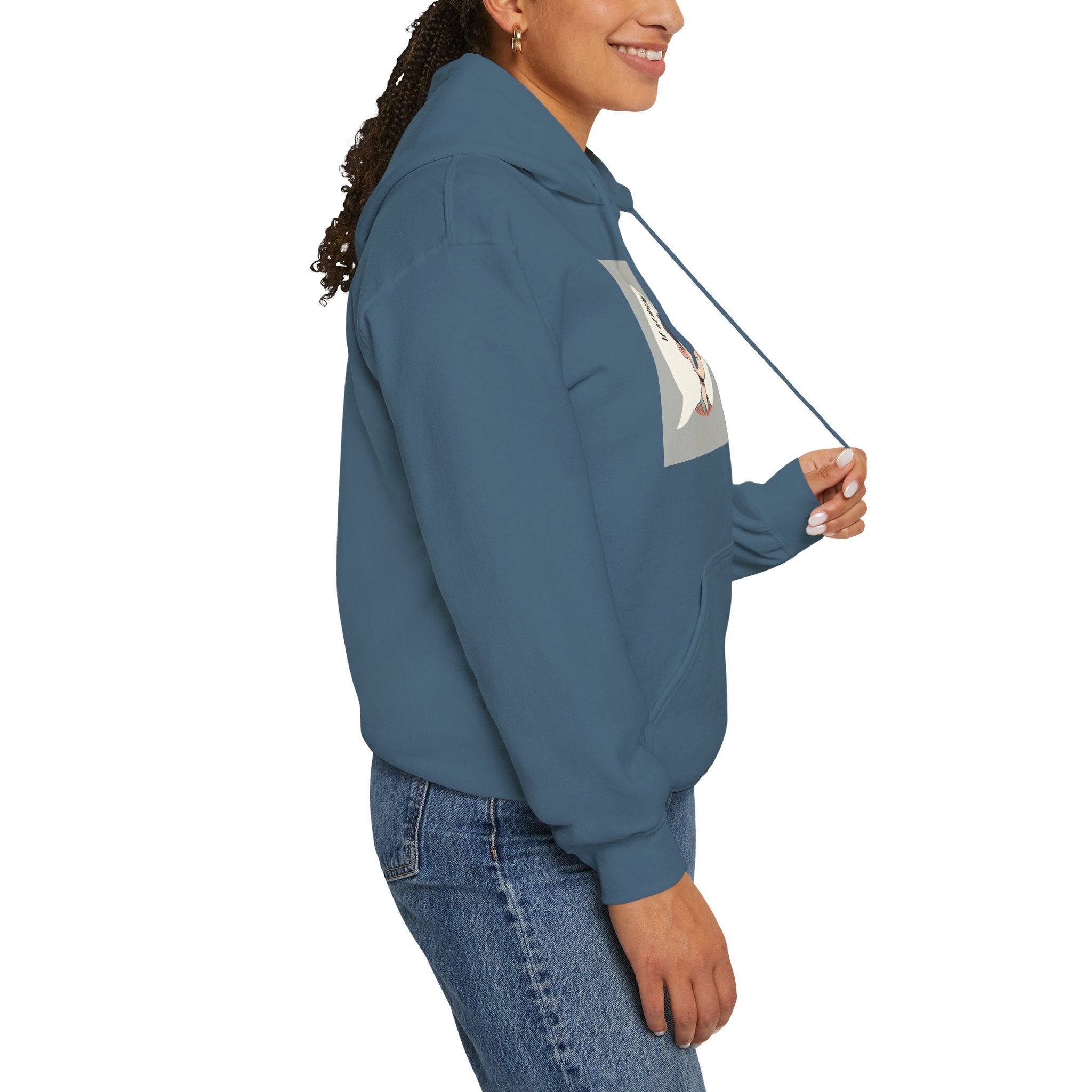 Whimsical Conversation Hoodie - Fun Sweatshirt for Friends, Cozy Gift, Casual Wear, Graphic Pullover, Unisex Apparel