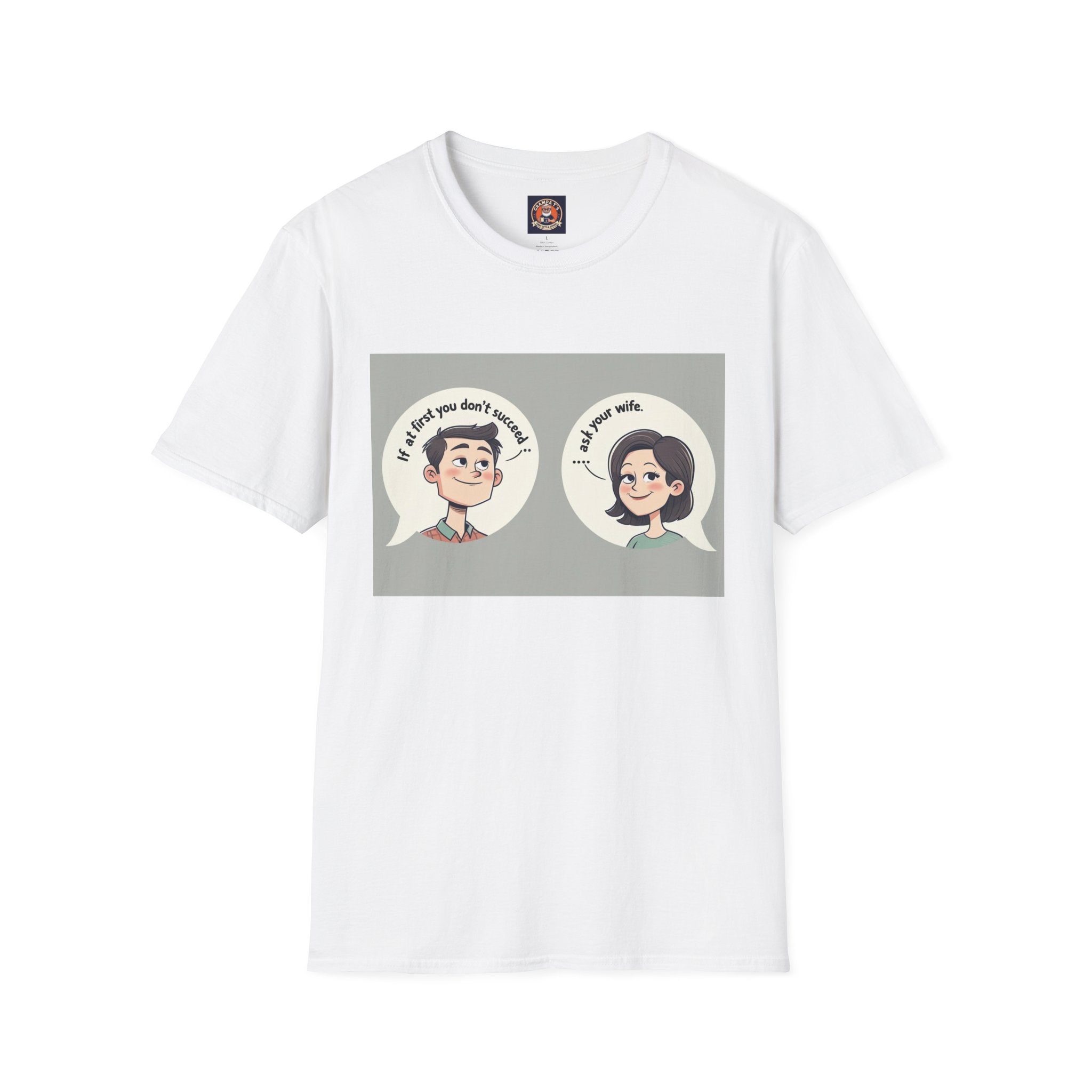 Playful Conversation T-Shirt, Funny Graphic Tee, Unisex Humor Shirt, Casual Wear, Gift for Friends, Quirky Outfit