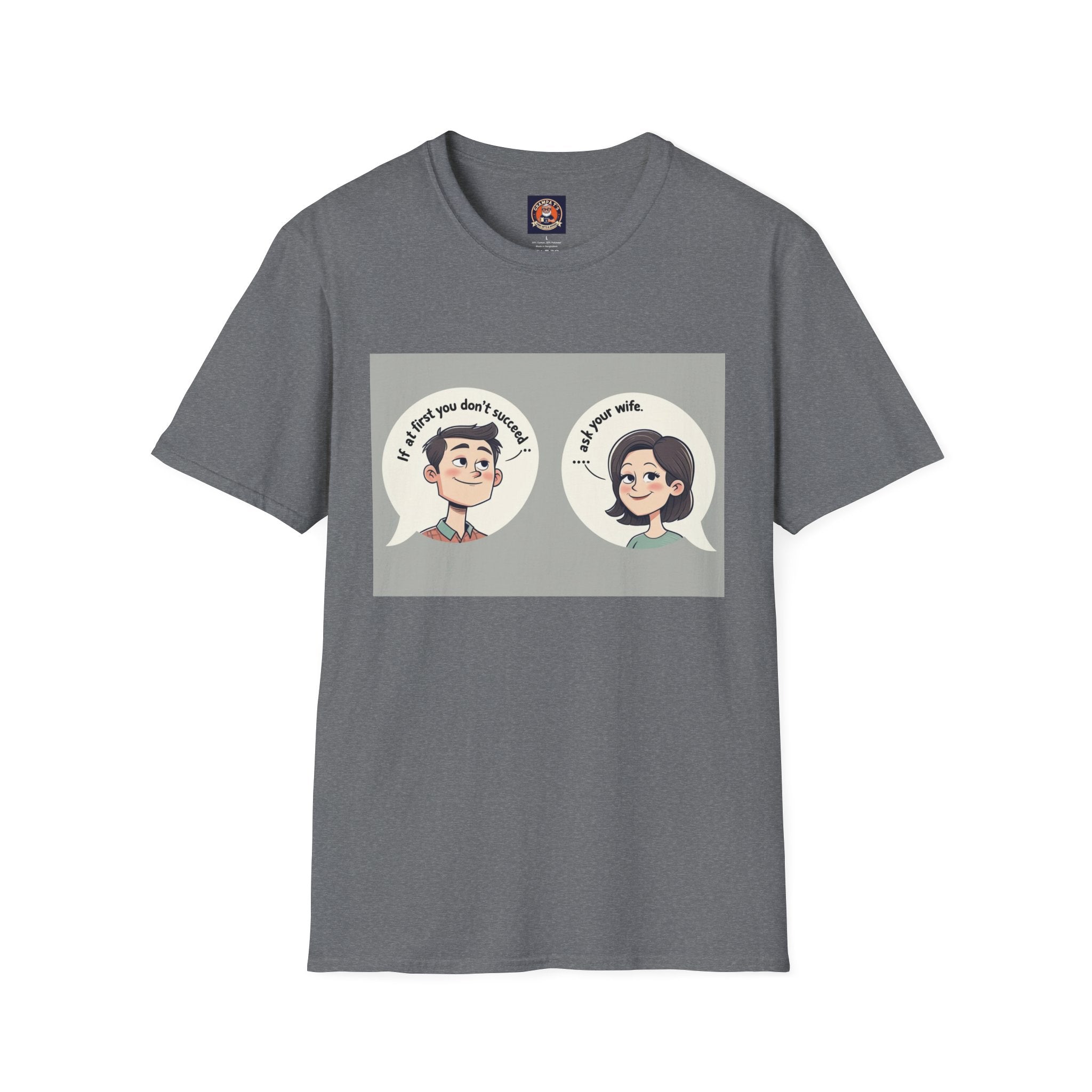 Playful Conversation T-Shirt, Funny Graphic Tee, Unisex Humor Shirt, Casual Wear, Gift for Friends, Quirky Outfit