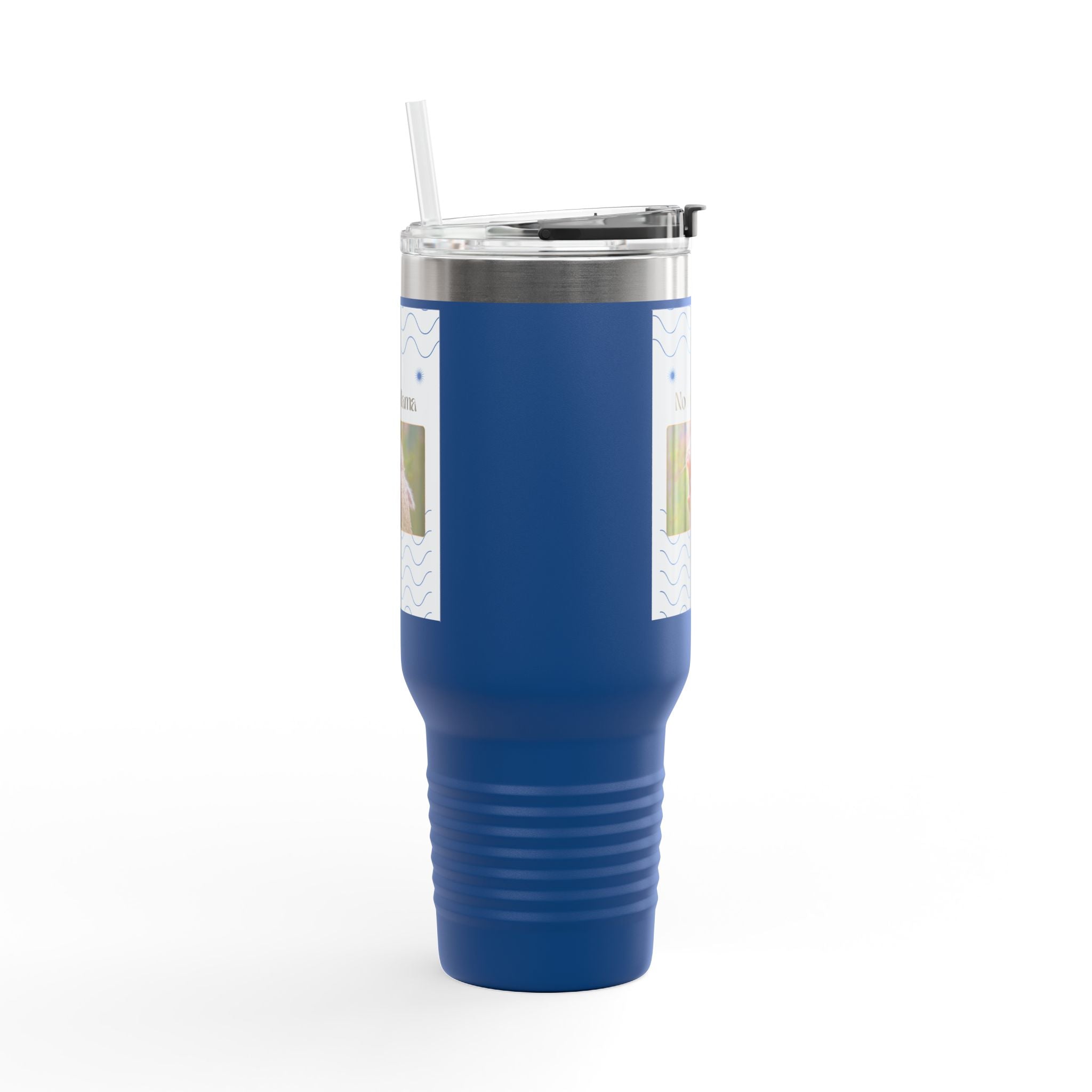 No Prob-Llama 40oz Travel Mug – Funny Llama Coffee Tumbler for Adults | Insulated, Spill-Proof, Adventure-Ready Hydration Gift