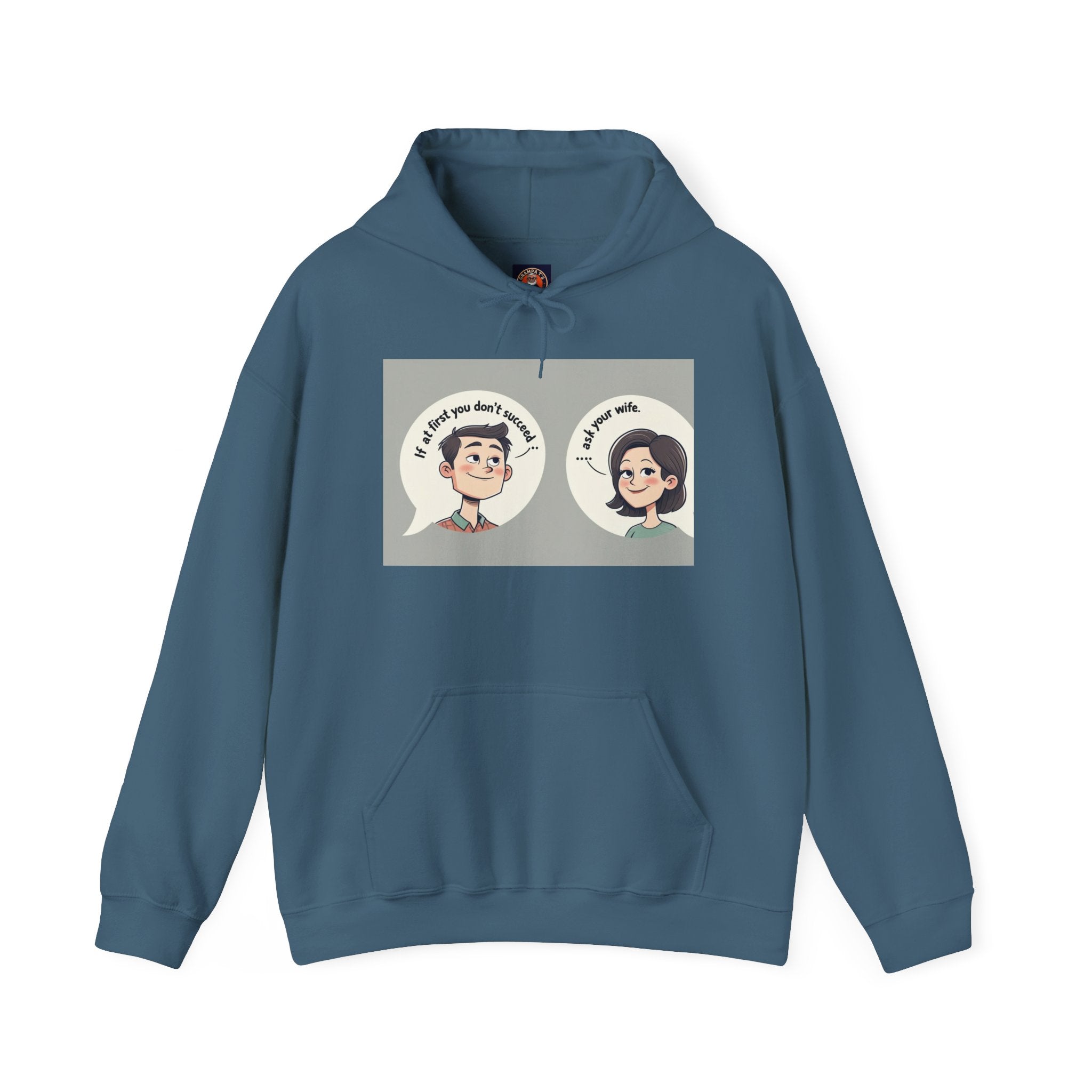 Whimsical Conversation Hoodie - Fun Sweatshirt for Friends, Cozy Gift, Casual Wear, Graphic Pullover, Unisex Apparel