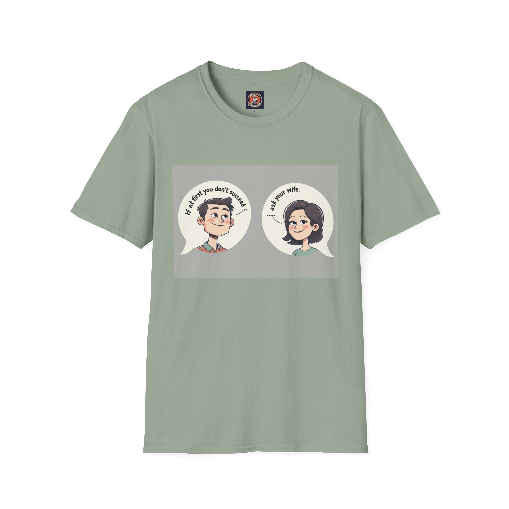 Playful Conversation T-Shirt, Funny Graphic Tee, Unisex Humor Shirt, Casual Wear, Gift for Friends, Quirky Outfit