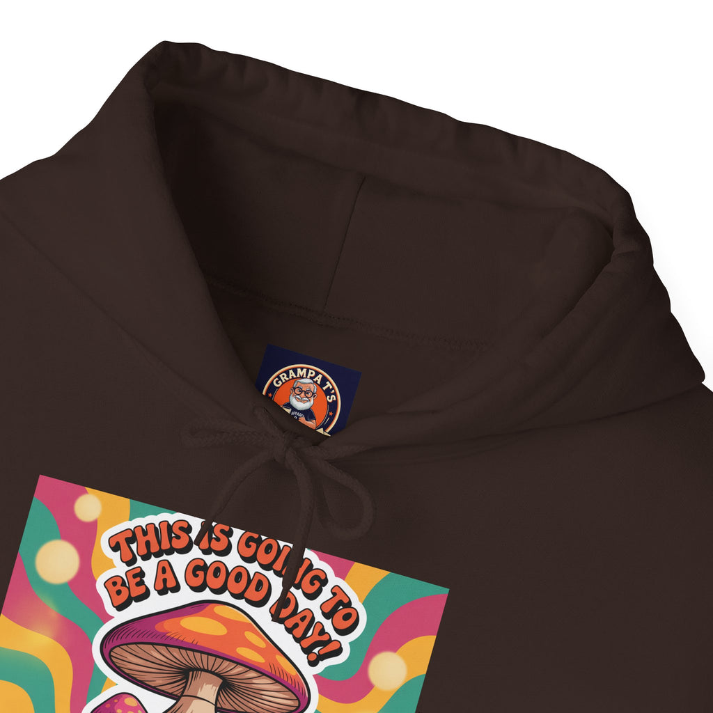 Groovy Mushroom Hoodie - Psychedelic Sweatshirt for Festivals, Cozy Gift for Nature Lovers, Unisex Pull-over for Good Vibes