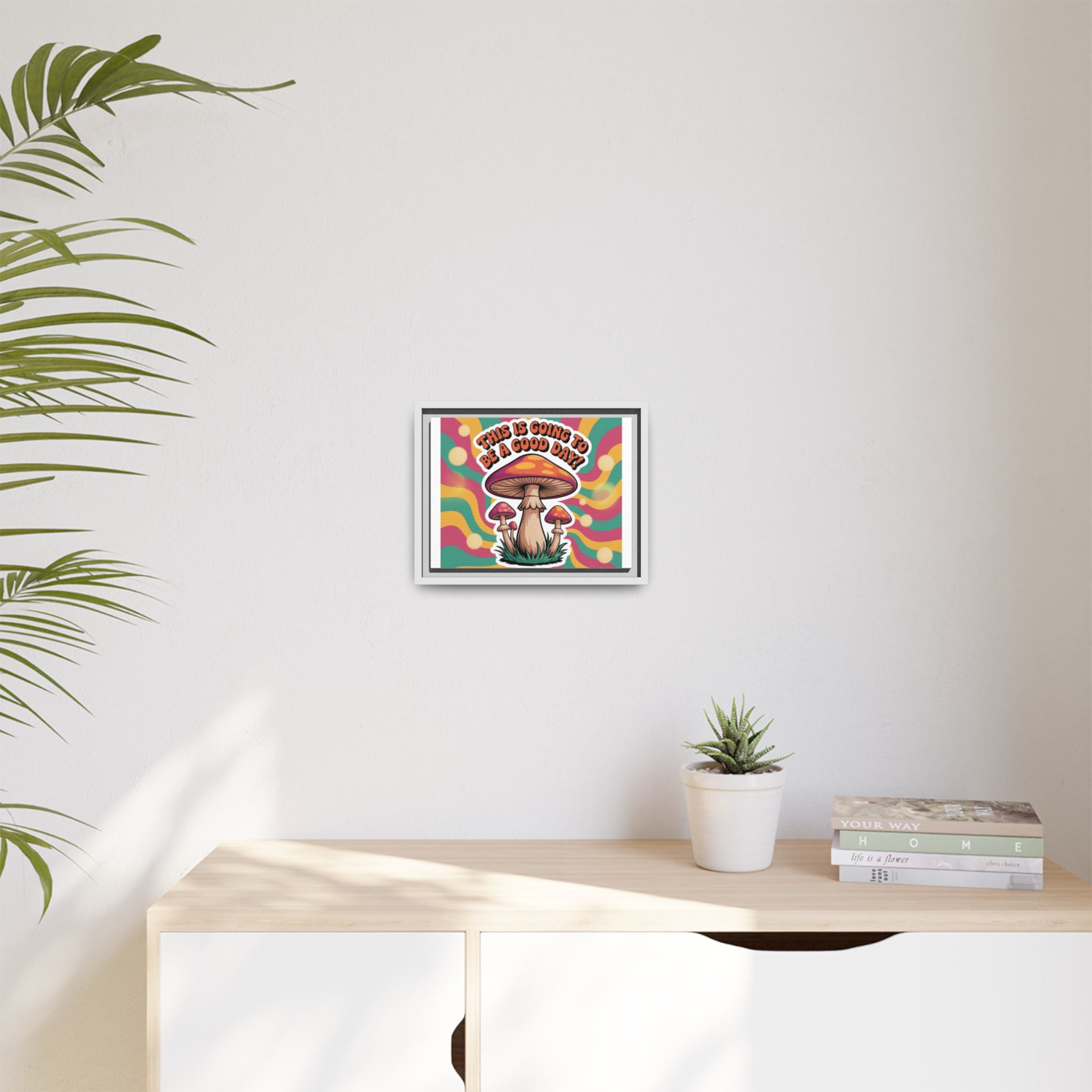Colorful Framed Canvas Art - "This Is Going To Be A Good Day!" - Positive Vibe Decor, Wall Art for Home, Gift for Friends, Happy Day [...]