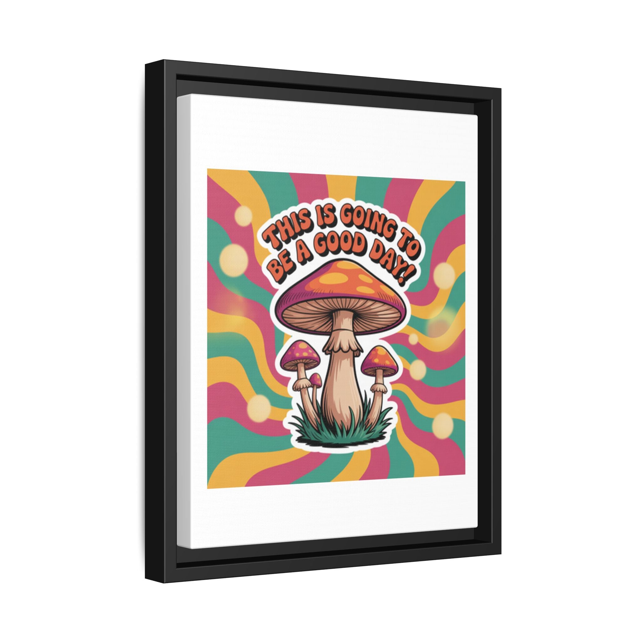 Colorful Framed Canvas Art - "This Is Going To Be A Good Day!" - Positive Vibe Decor, Wall Art for Home, Gift for Friends, Happy Day [...]