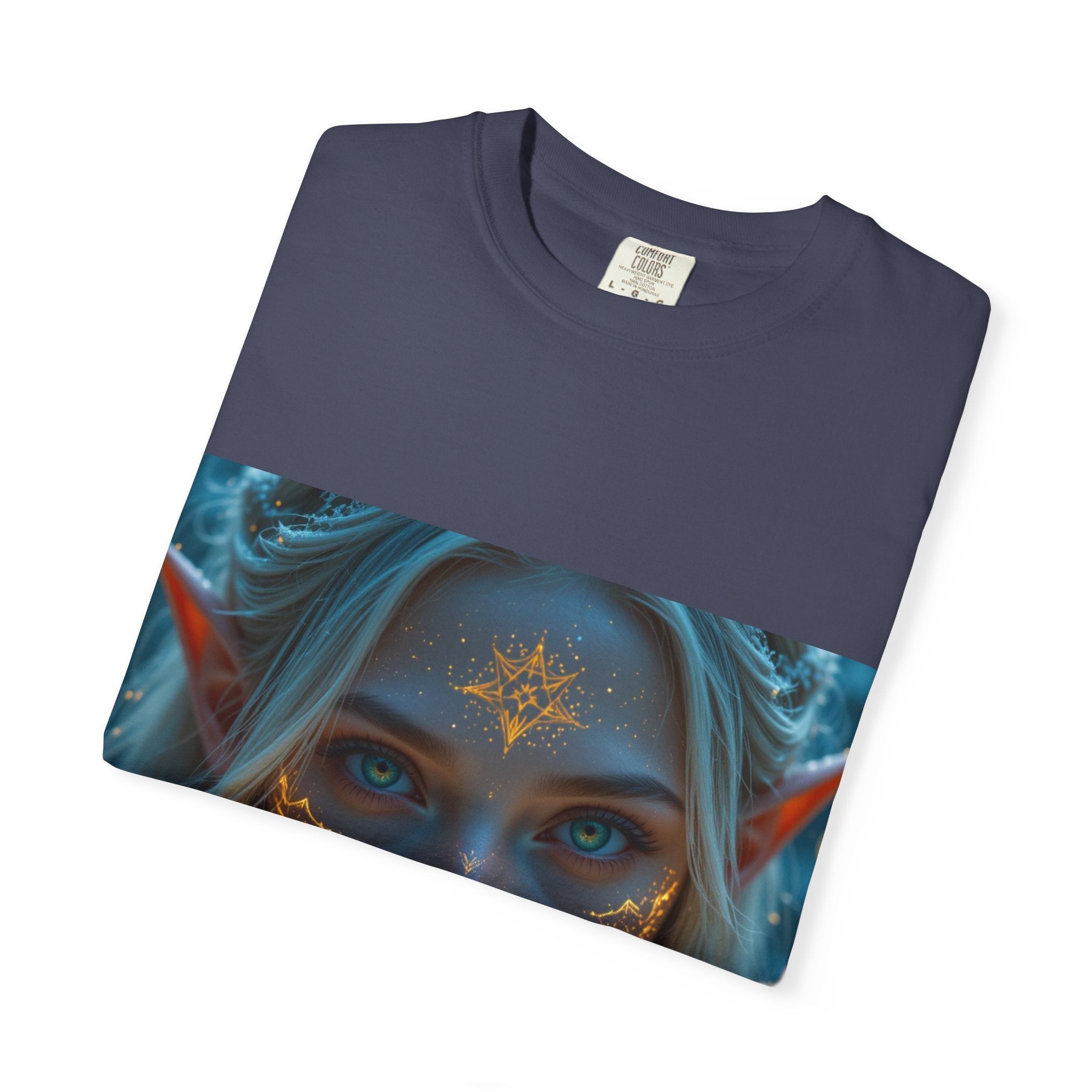 Fantasy-Inspired Elf Princess Unisex T-Shirt, Boho Style Tee for Art Lovers, Gift for Creatives, Dreamy Aesthetic Shirt, Unique Fan Merchandise