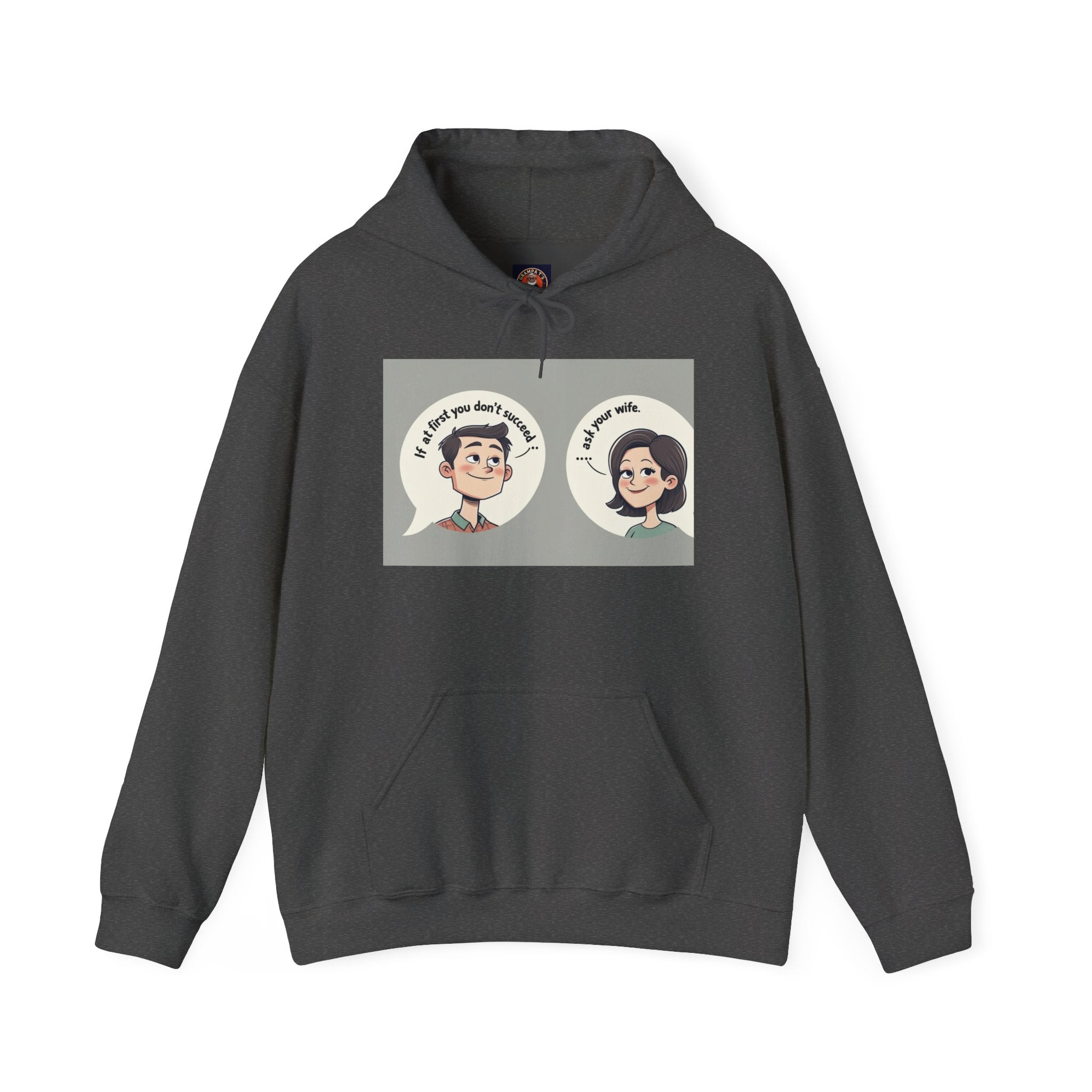 Whimsical Conversation Hoodie - Fun Sweatshirt for Friends, Cozy Gift, Casual Wear, Graphic Pullover, Unisex Apparel