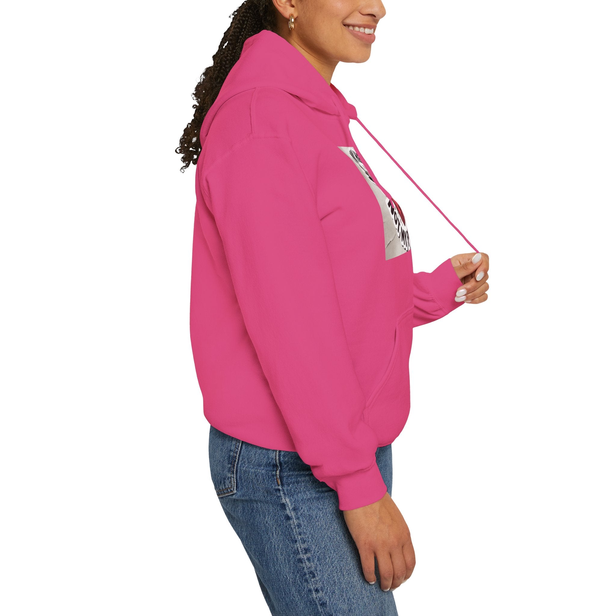 Heartbreak Humor Hoodie, Unisex Hooded Sweatshirt, Funny Gift, Self-Care Apparel, Valentine's Day, Casual Wear, Trendy Fashion