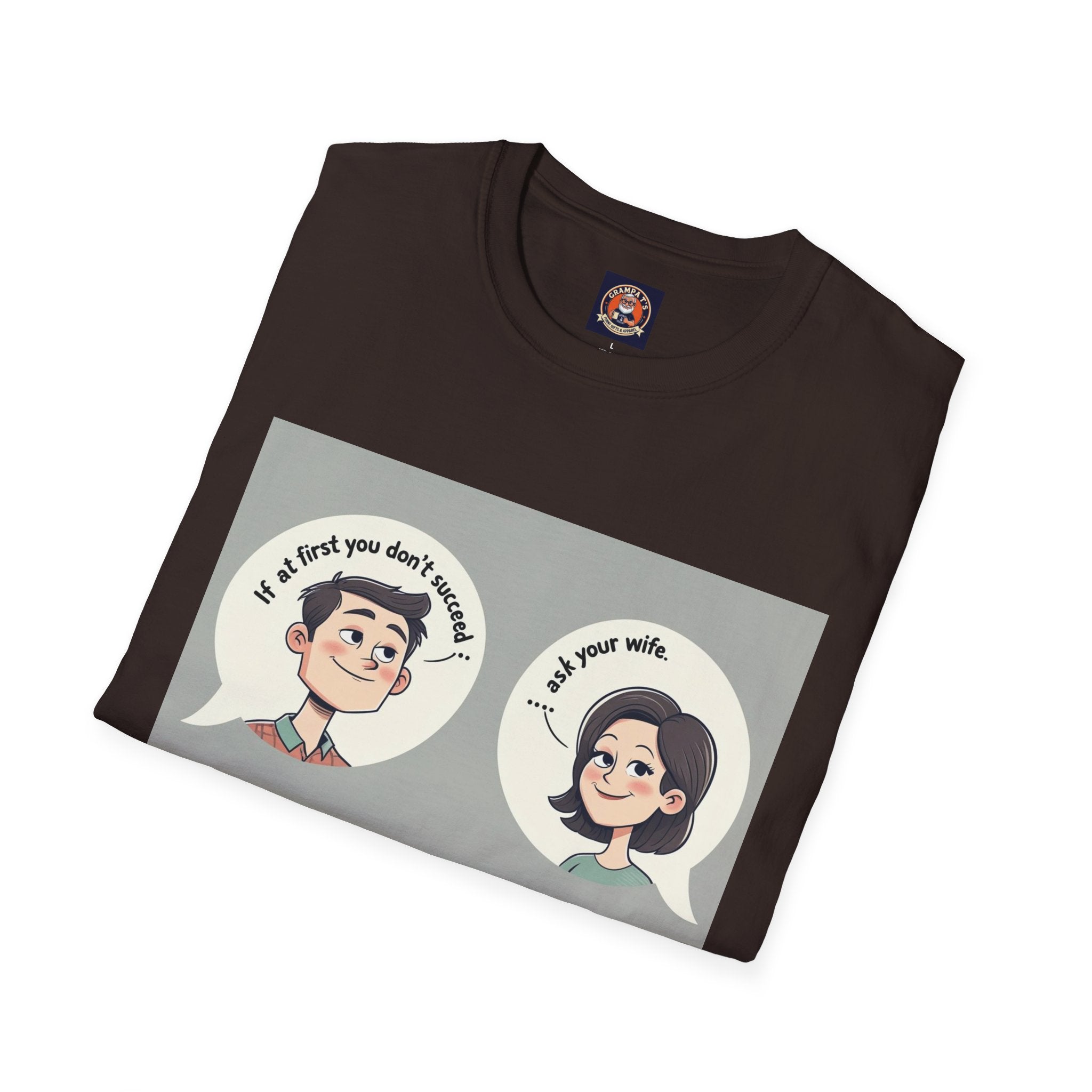Playful Conversation T-Shirt, Funny Graphic Tee, Unisex Humor Shirt, Casual Wear, Gift for Friends, Quirky Outfit