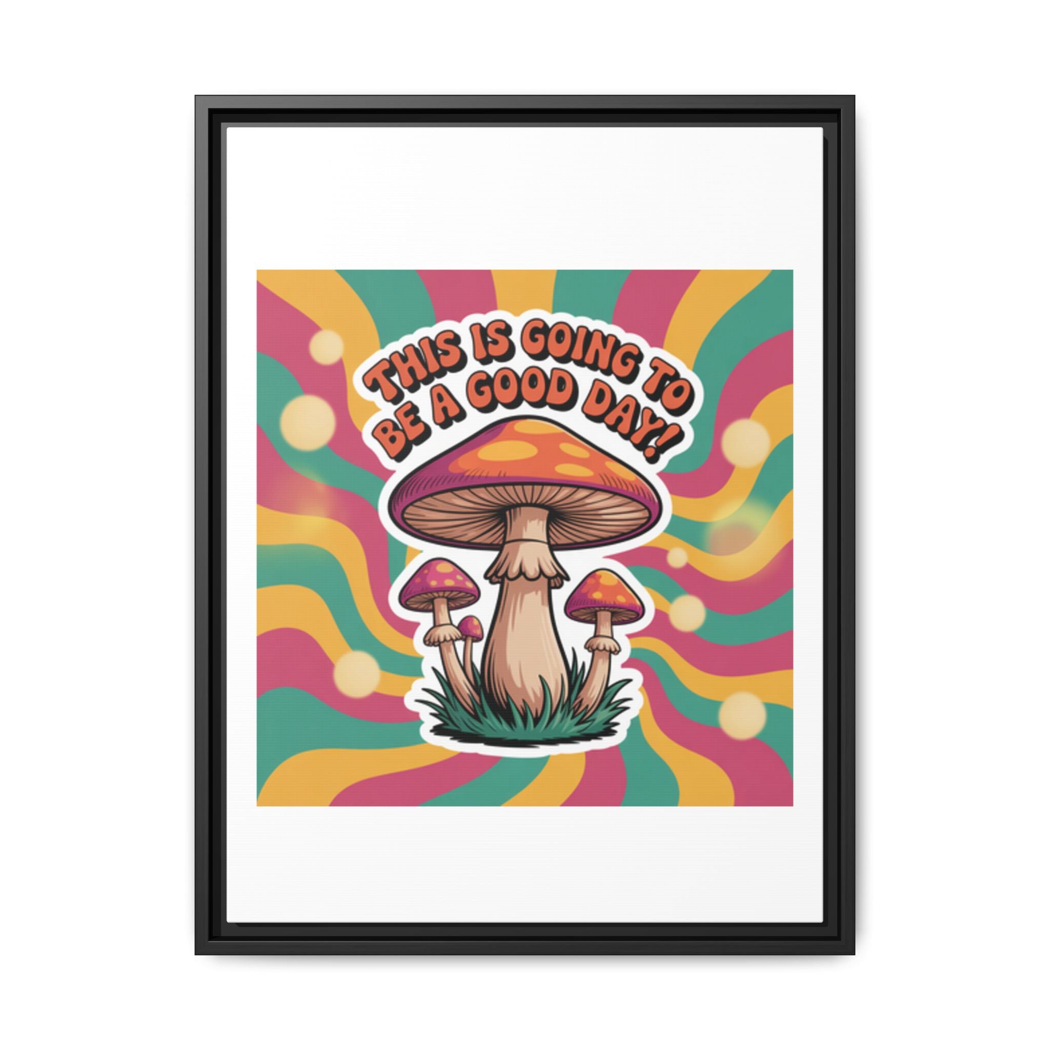 Colorful Framed Canvas Art - "This Is Going To Be A Good Day!" - Positive Vibe Decor, Wall Art for Home, Gift for Friends, Happy Day [...]