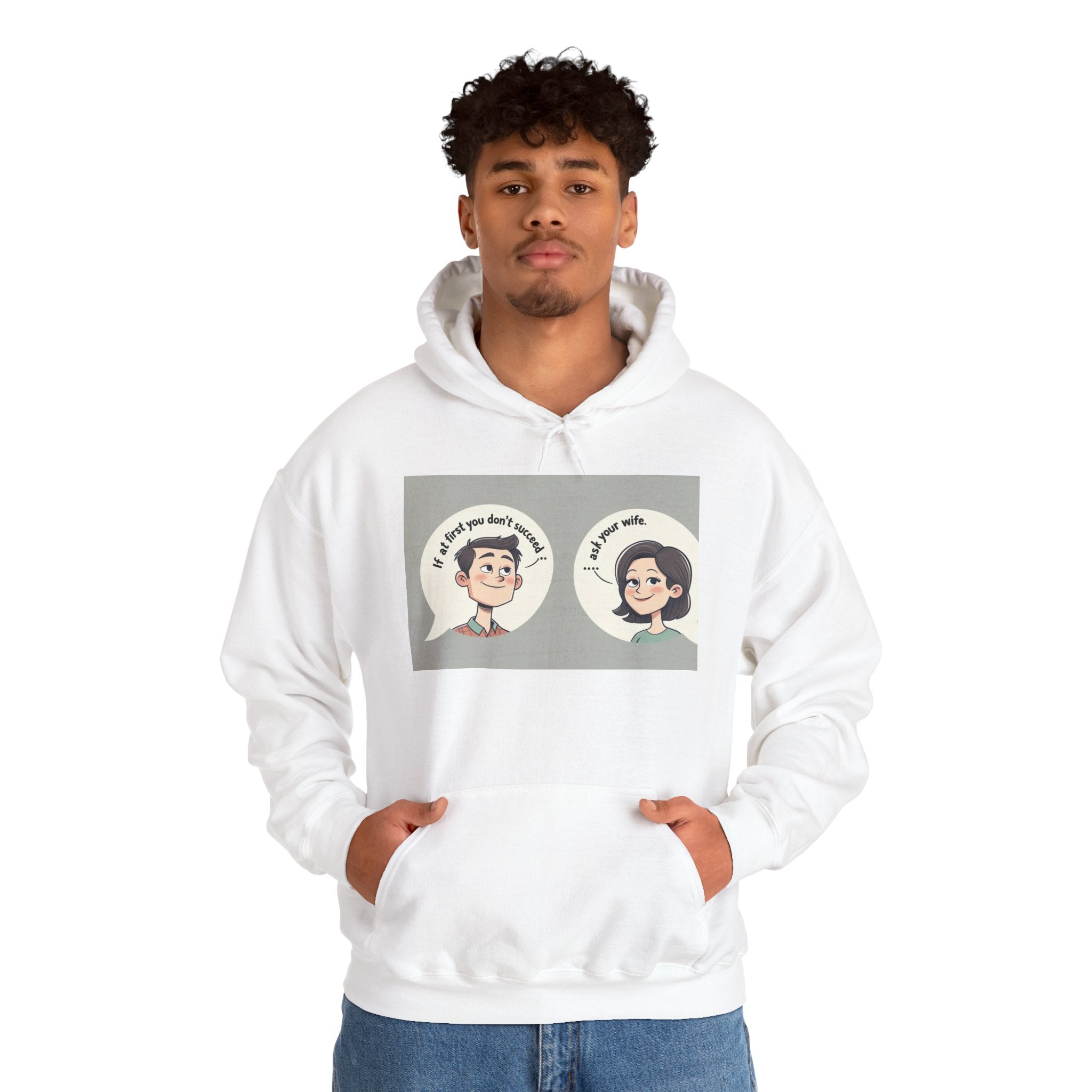 Whimsical Conversation Hoodie - Fun Sweatshirt for Friends, Cozy Gift, Casual Wear, Graphic Pullover, Unisex Apparel