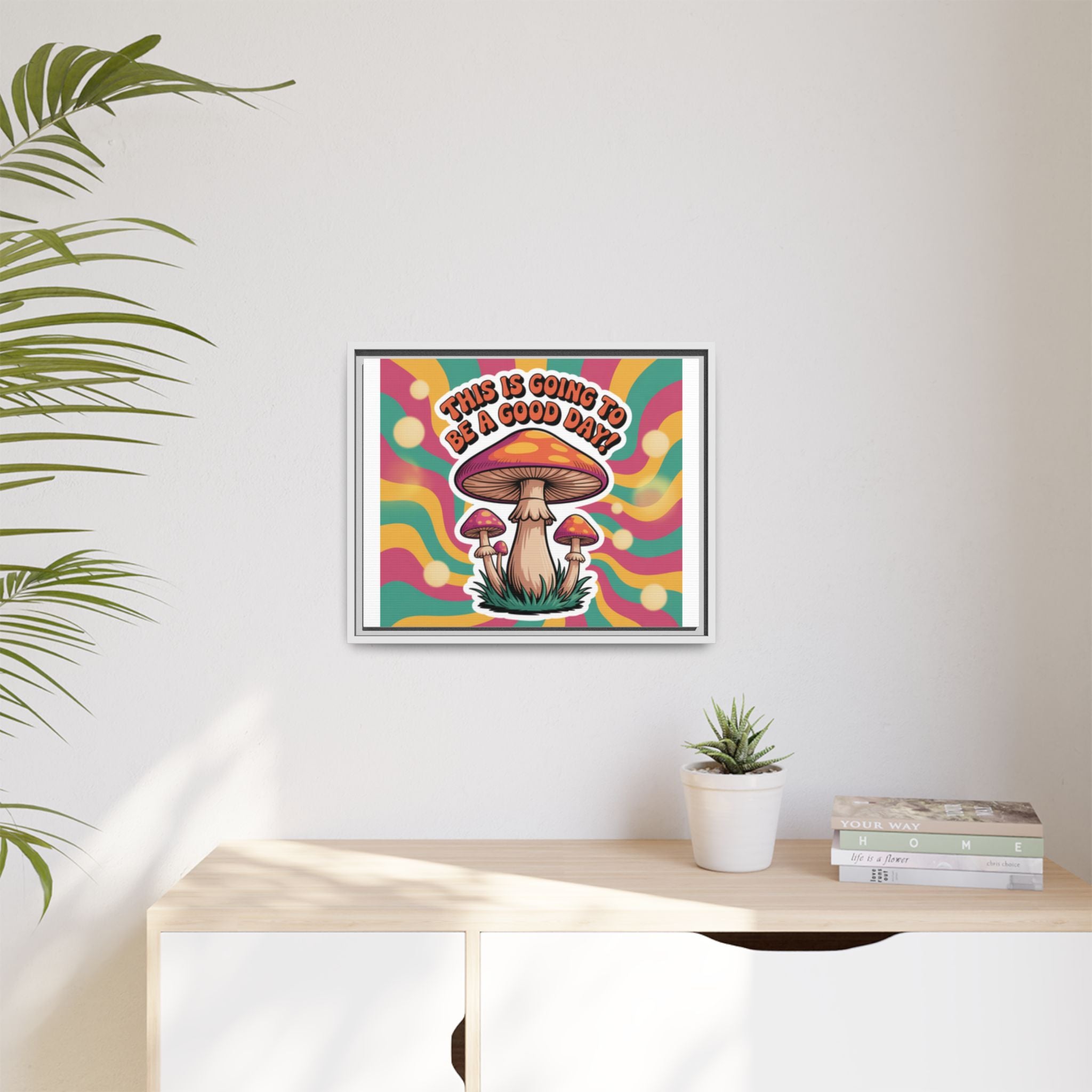 Colorful Framed Canvas Art - "This Is Going To Be A Good Day!" - Positive Vibe Decor, Wall Art for Home, Gift for Friends, Happy Day [...]