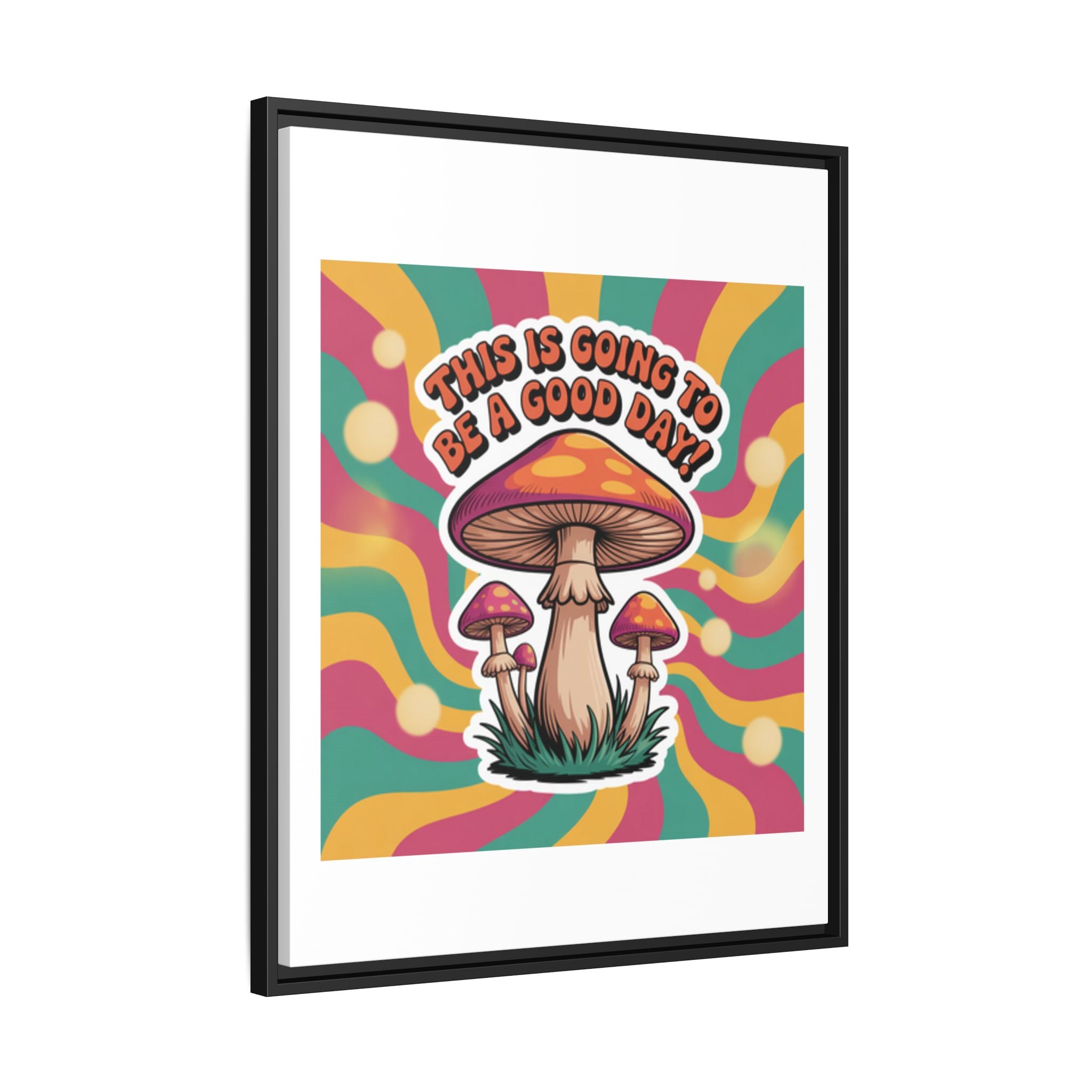 Colorful Framed Canvas Art - "This Is Going To Be A Good Day!" - Positive Vibe Decor, Wall Art for Home, Gift for Friends, Happy Day [...]